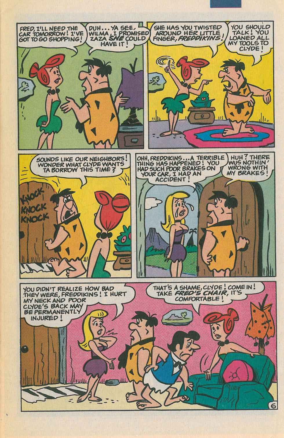 Read online The Flintstones (1992) comic -  Issue #8 - 9