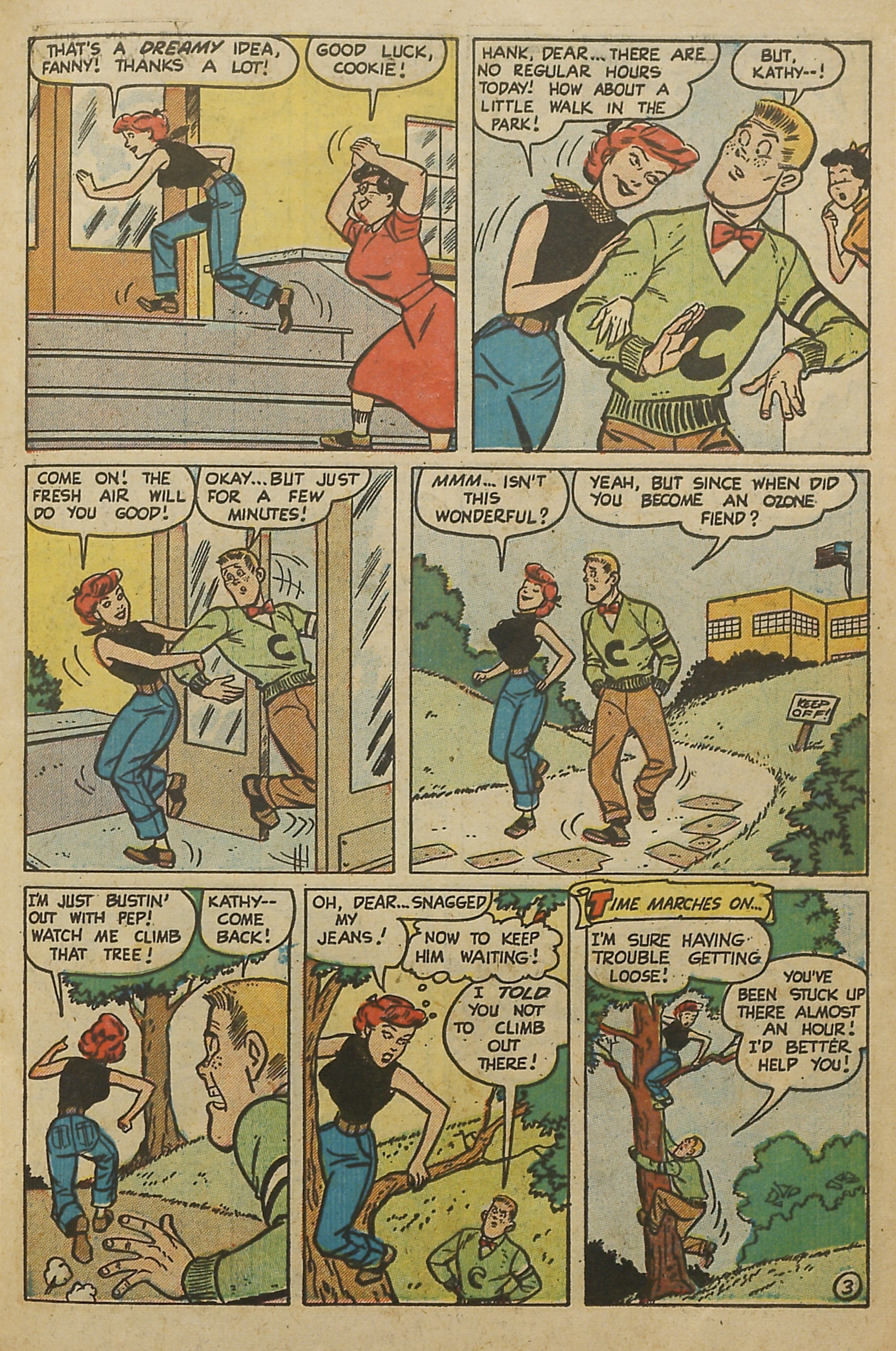 Read online Kathy (1949) comic -  Issue #15 - 31
