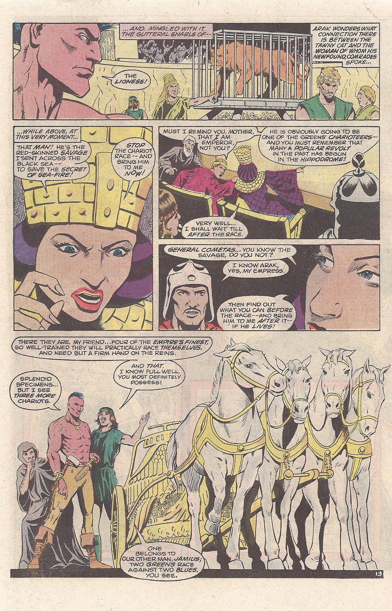 Read online Arak Son of Thunder comic -  Issue #26 - 34