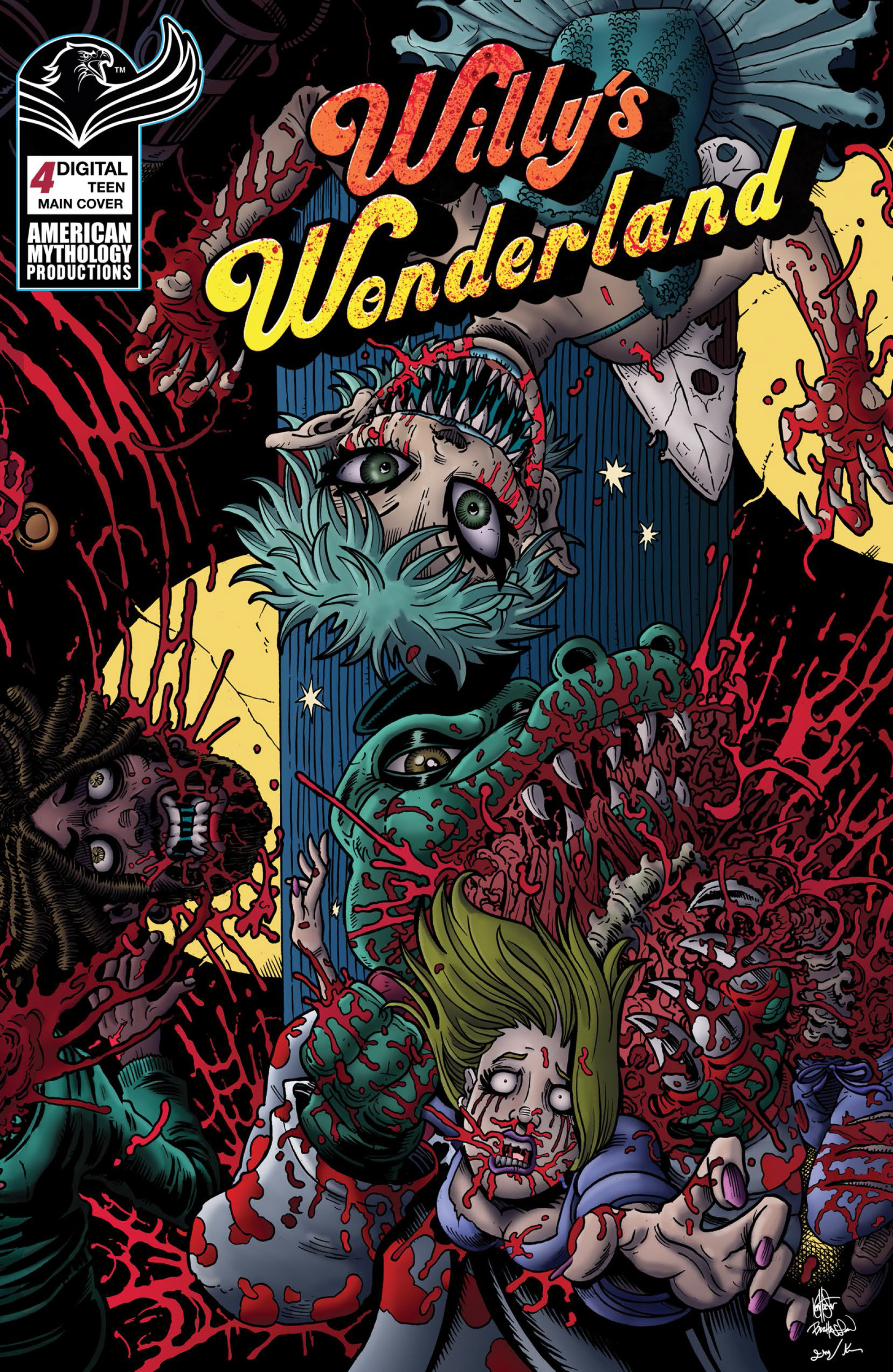Read online Willy's Wonderland comic -  Issue #4 - 1