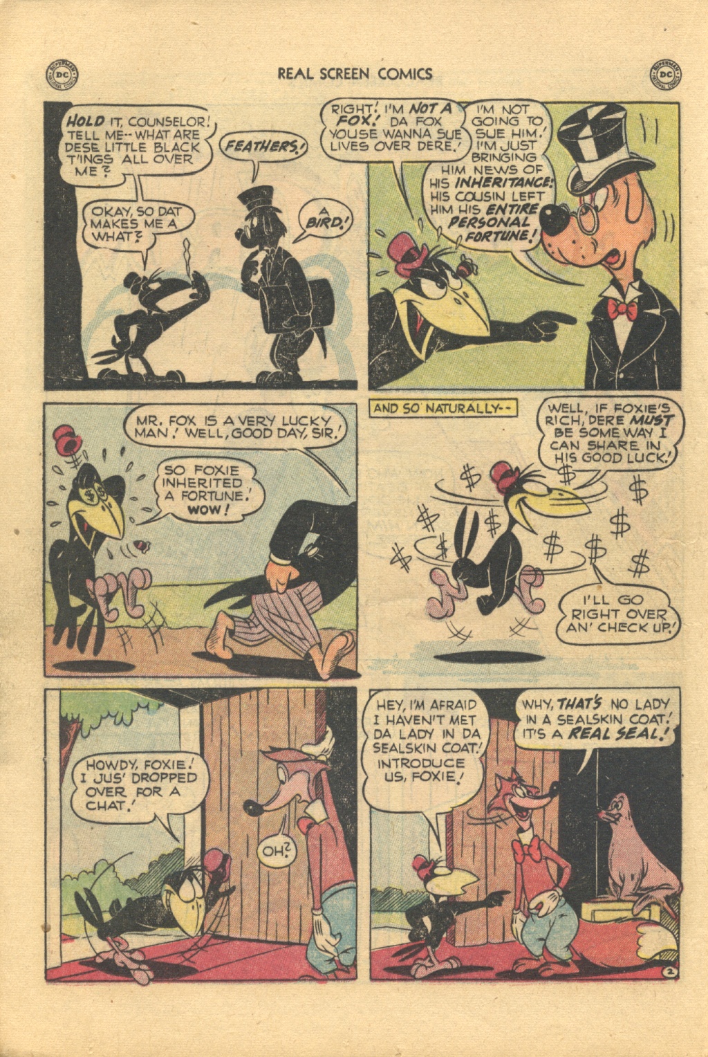 Read online Real Screen Comics comic -  Issue #33 - 22