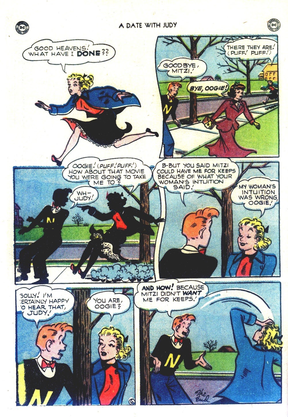 Read online A Date with Judy comic -  Issue #15 - 18