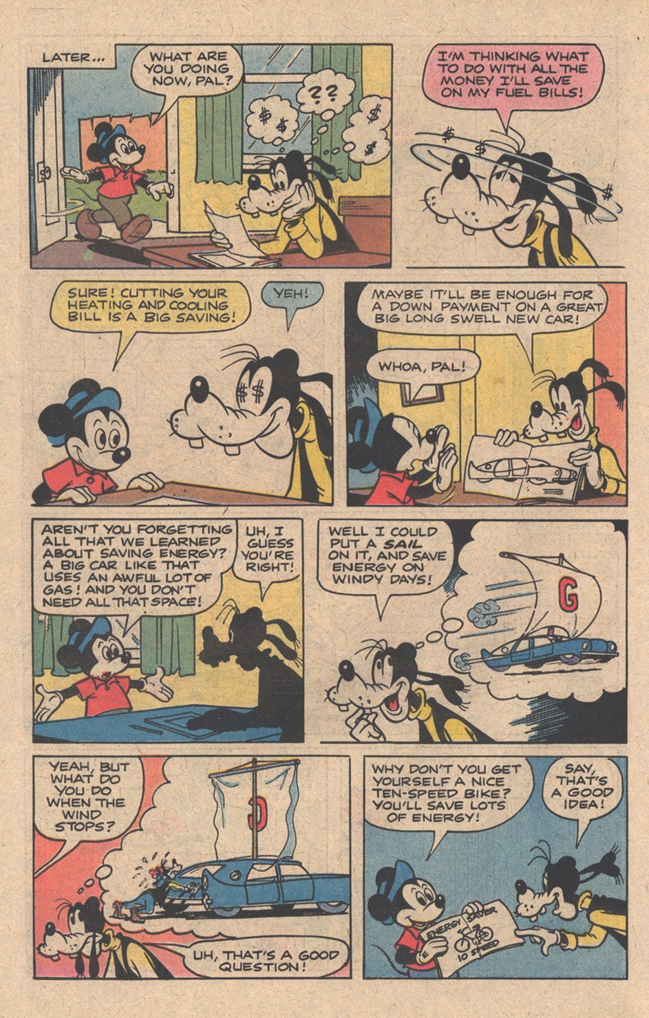 Read online Mickey Mouse and Goofy Explore Energy Conservation comic -  Issue # Full - 32