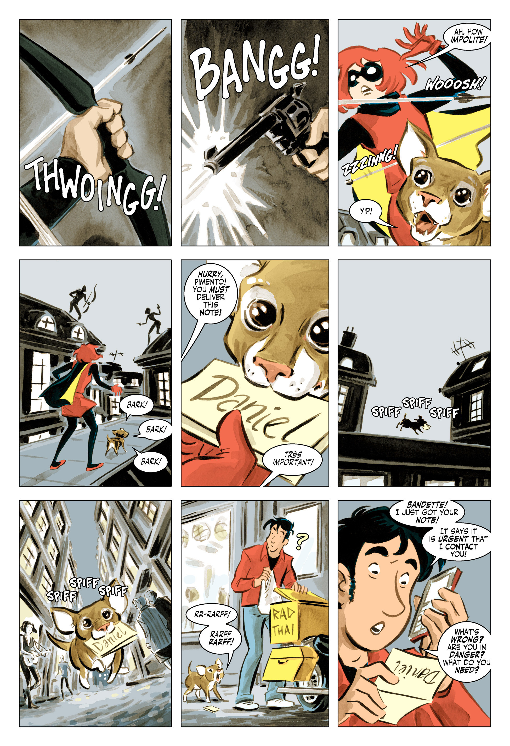 Read online Bandette (2012) comic -  Issue #10 - 4