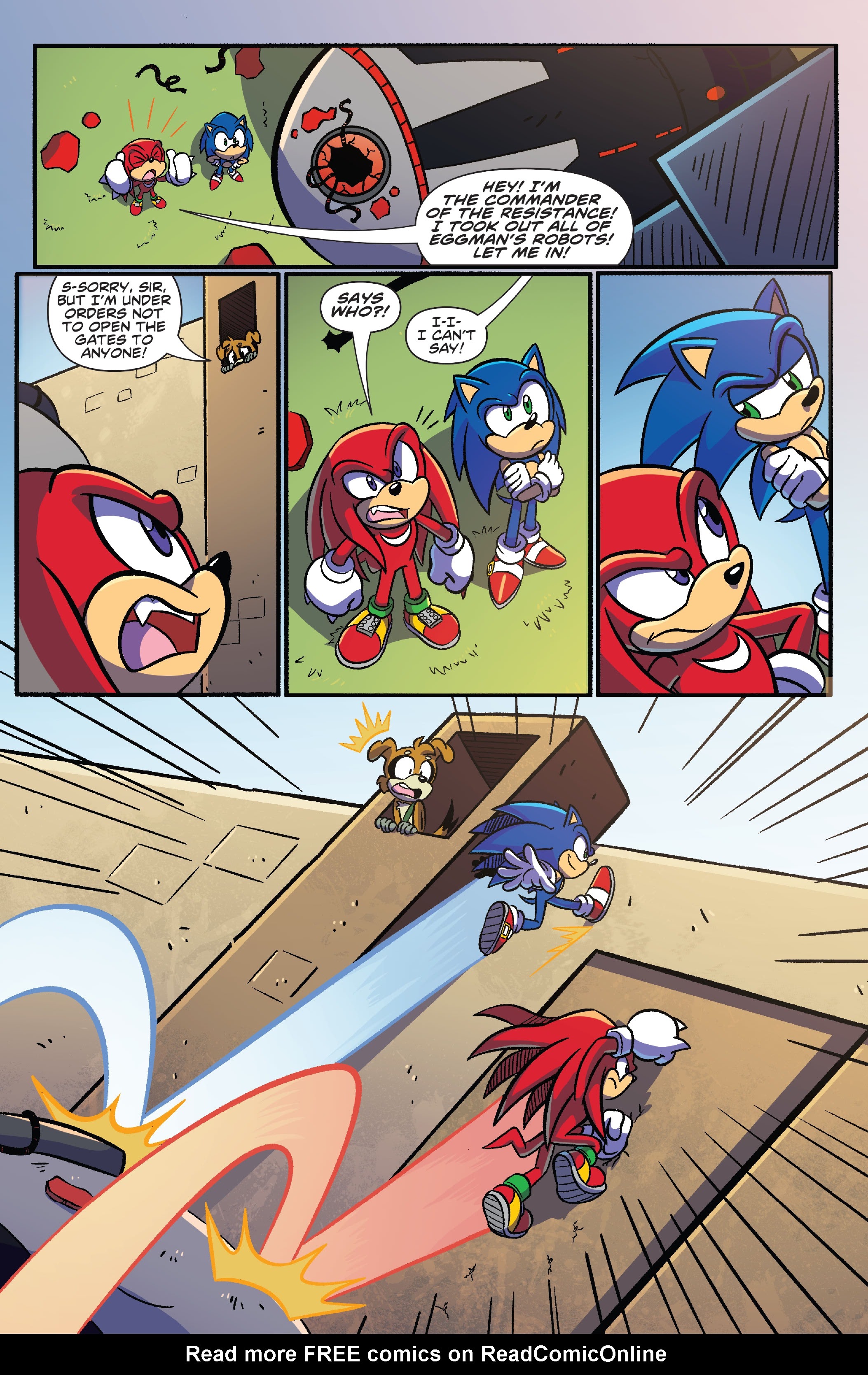 Read online Sonic the Hedgehog (2018) comic -  Issue # _The IDW Collection 1 (Part 1) - 51