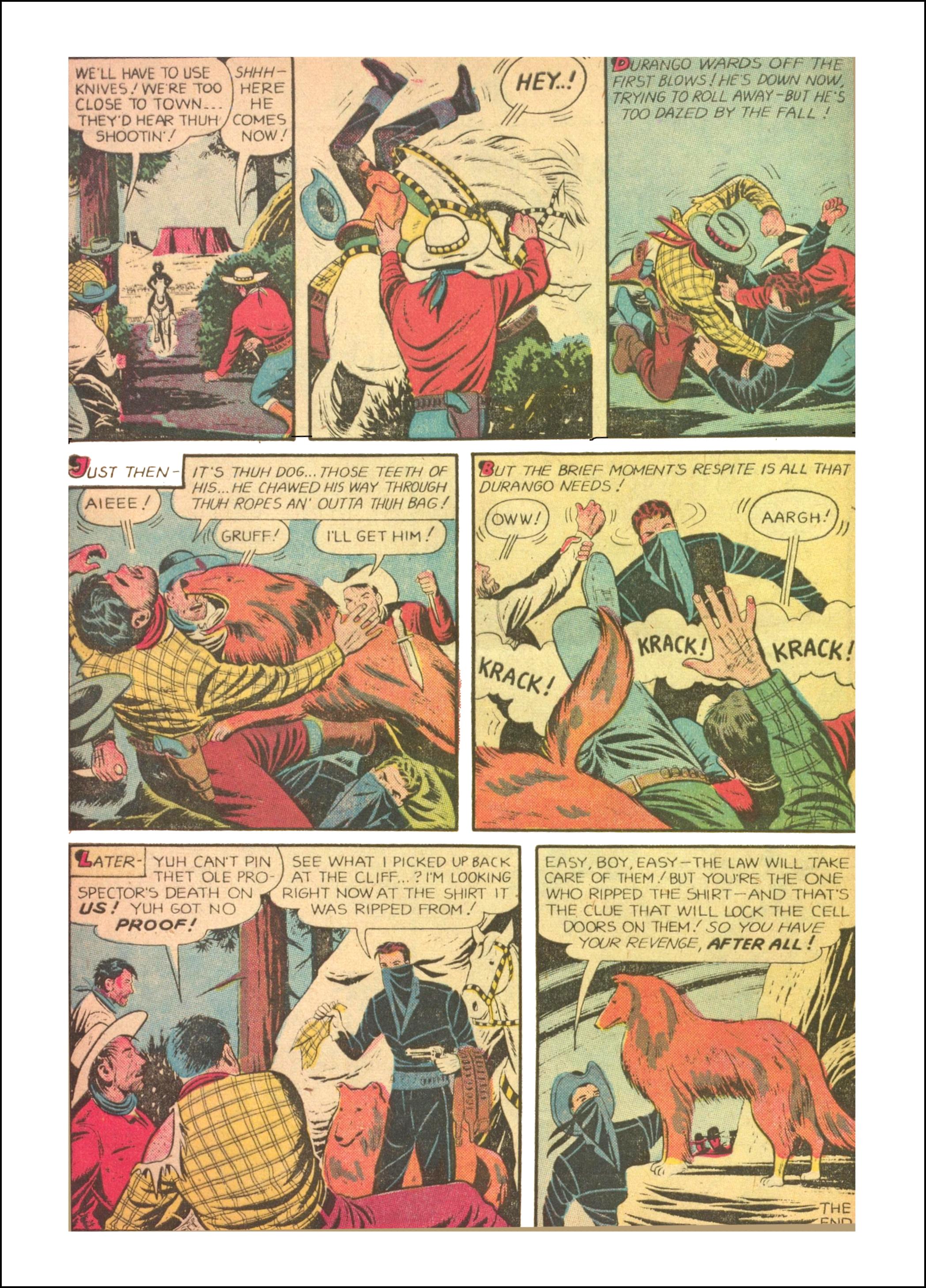 Read online Charles Starrett as The Durango Kid comic -  Issue #35 - 8