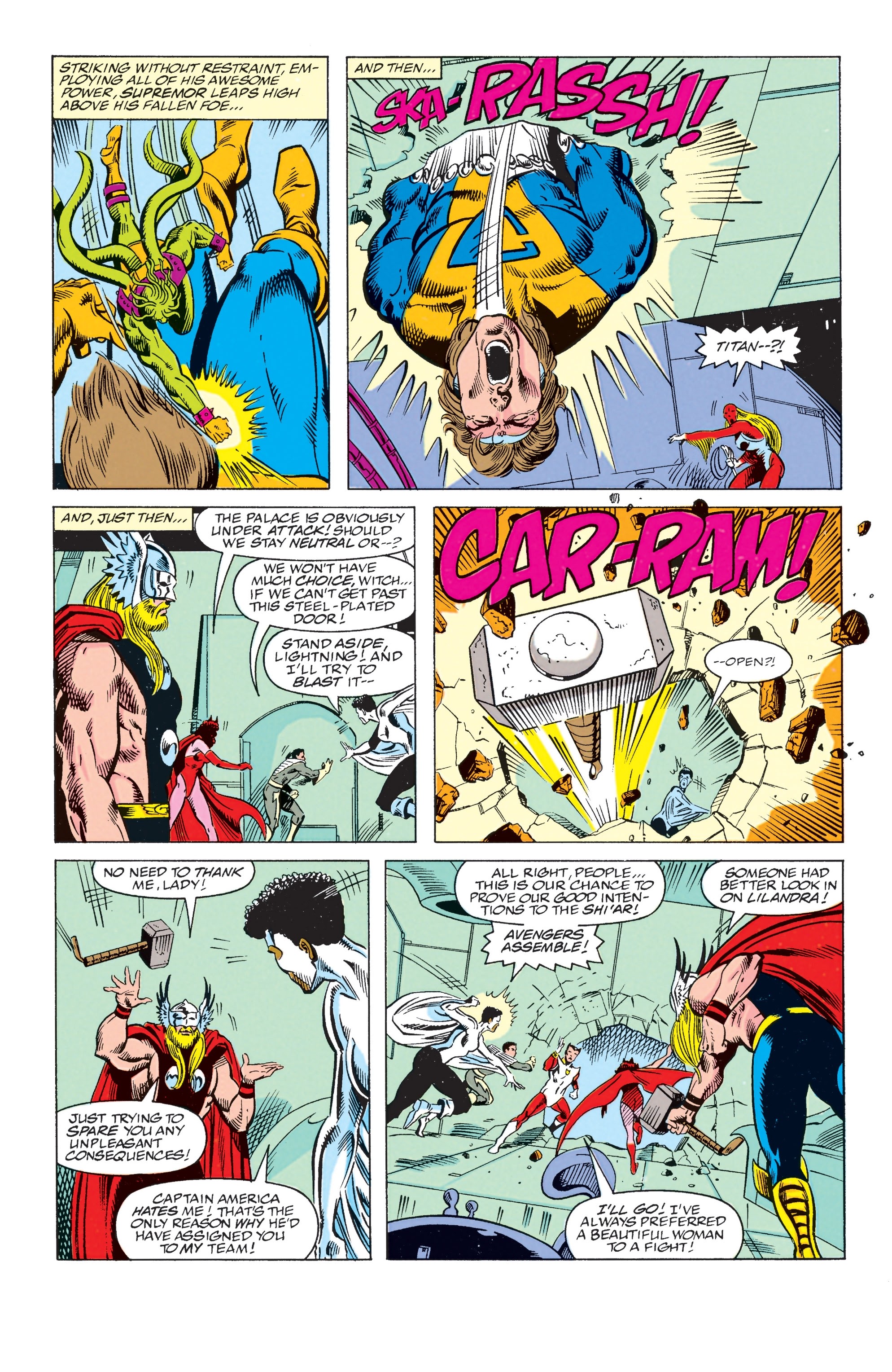 Read online Avengers Epic Collection: Operation Galactic Storm comic -  Issue # TPB (Part 3) - 100