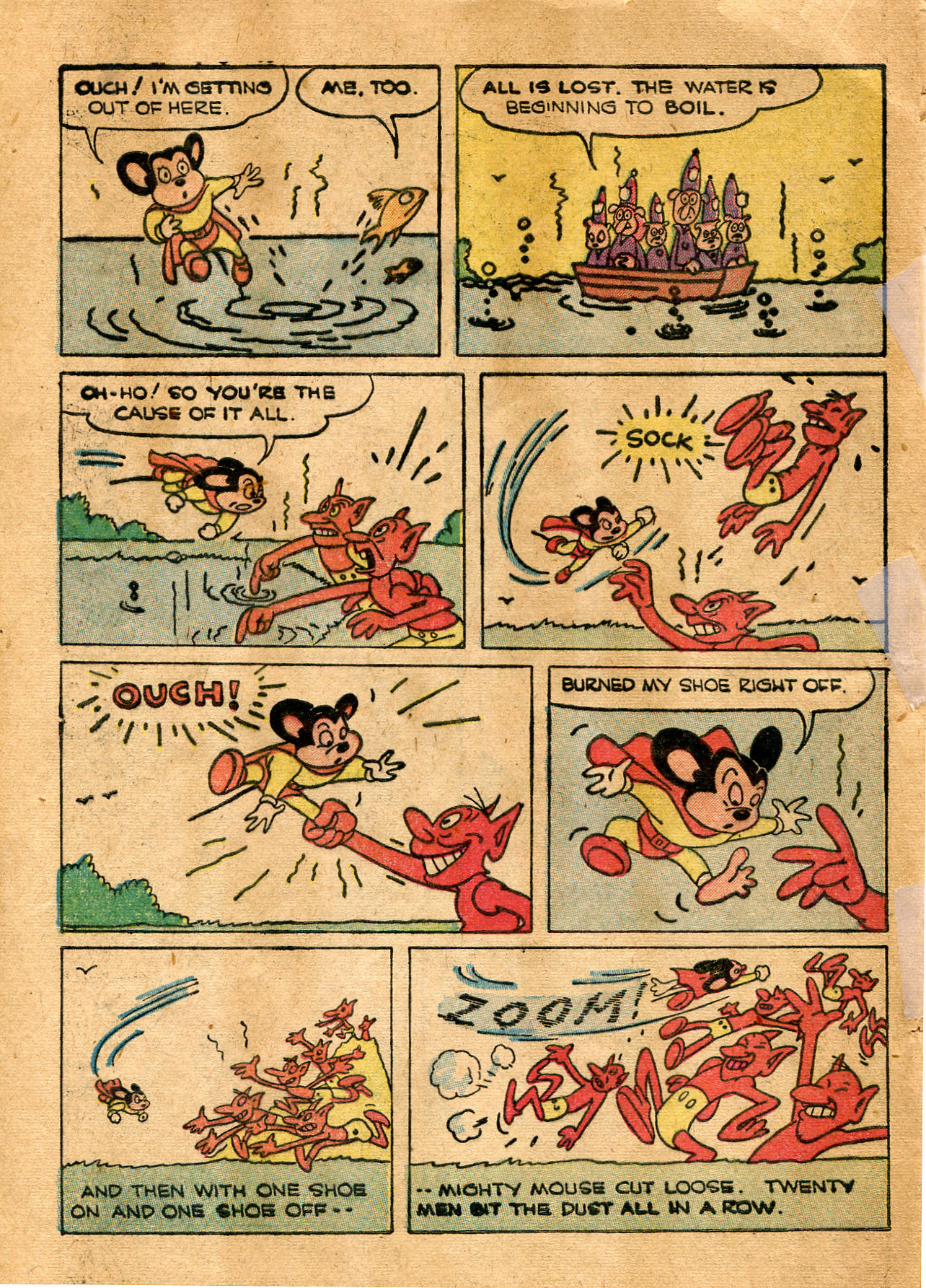 Read online Paul Terry's Mighty Mouse Comics comic -  Issue #29 - 20