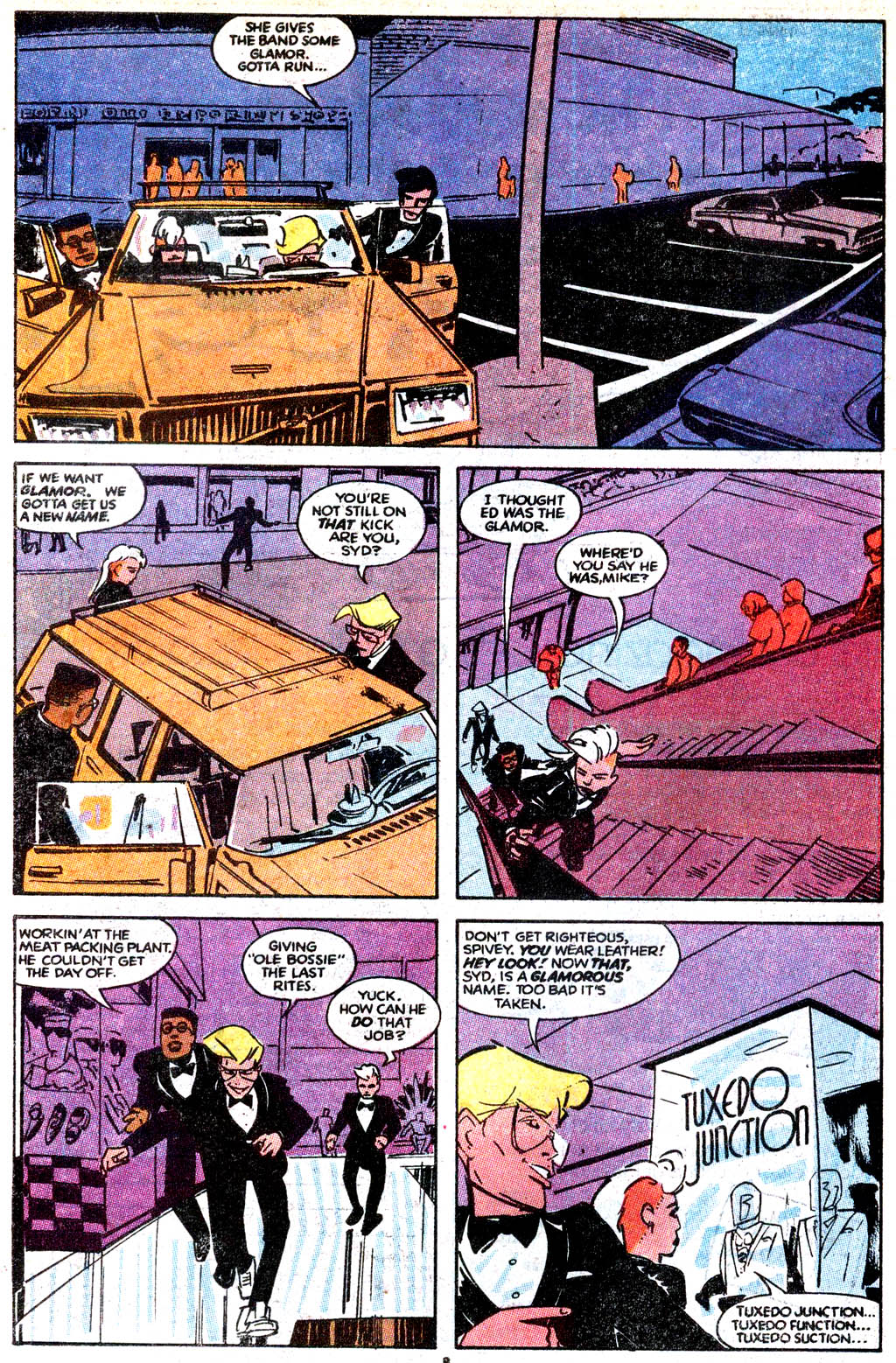 Read online Steeltown Rockers comic -  Issue #5 - 7
