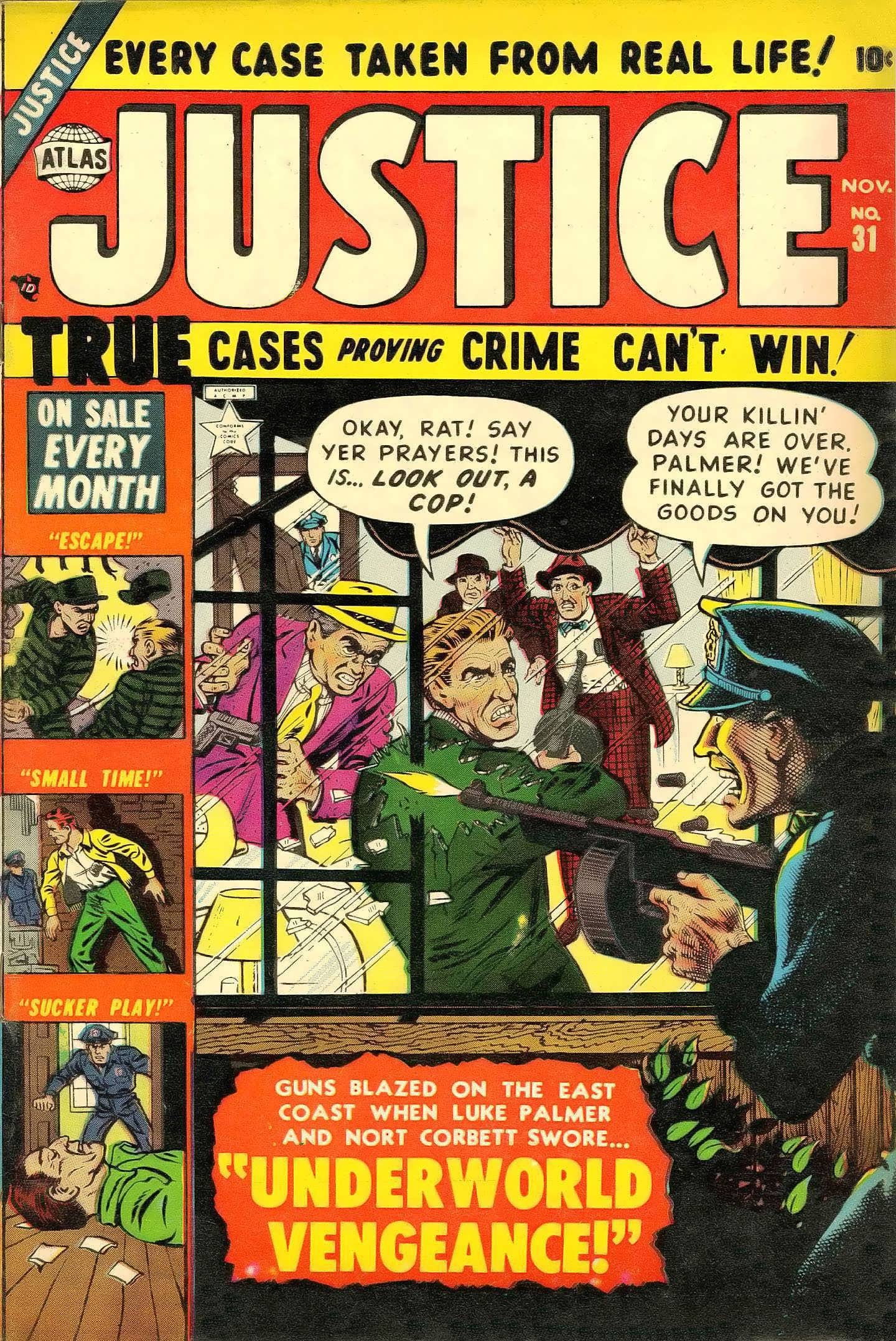 Read online Justice (1947) comic -  Issue #31 - 1