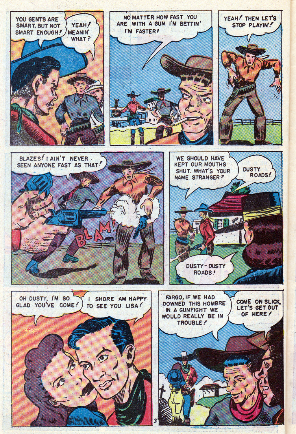 Read online Cowboy Western Comics (1948) comic -  Issue #18 - 26