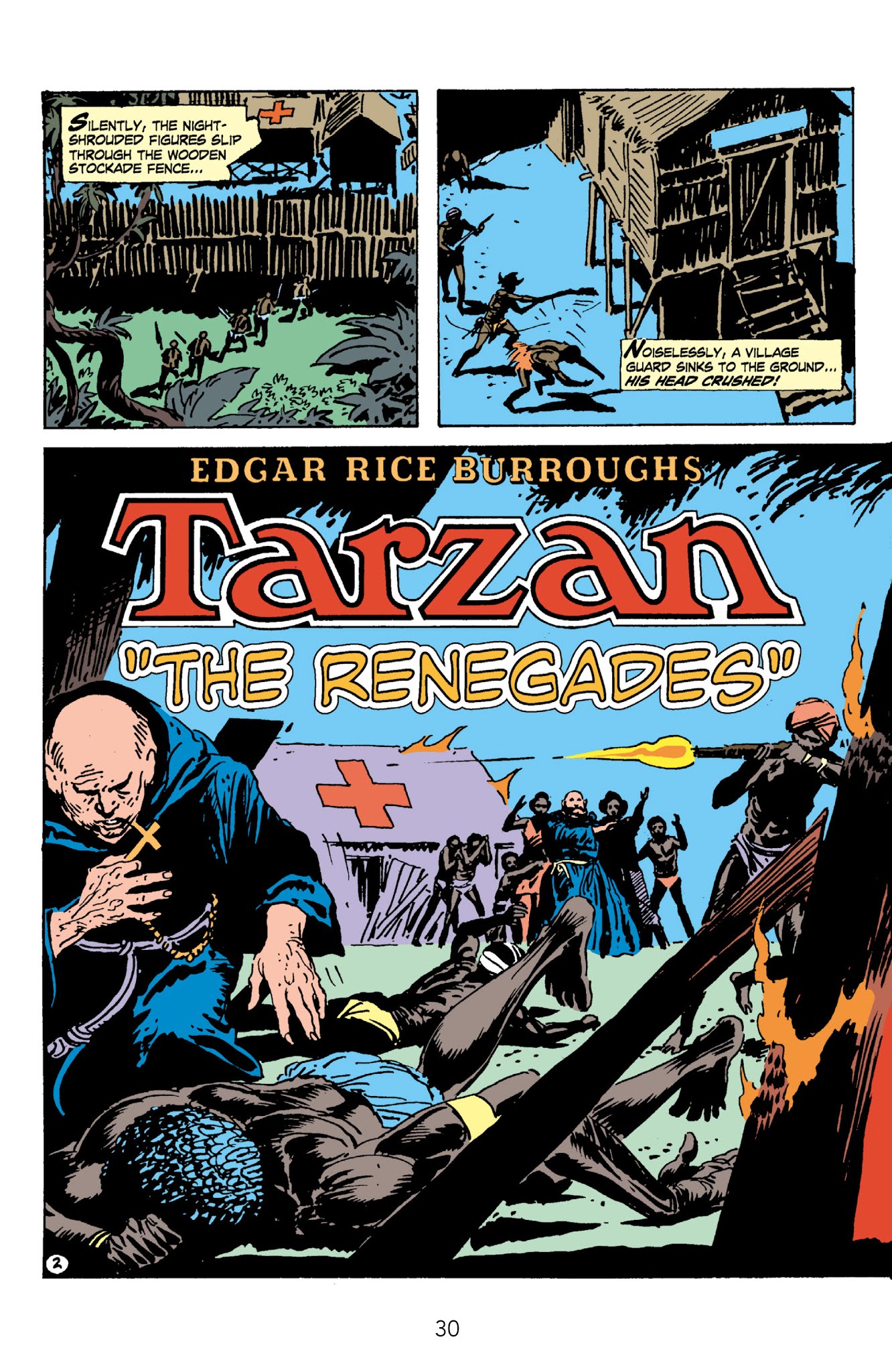 Read online Edgar Rice Burroughs' Tarzan The Joe Kubert Years comic -  Issue # TPB 2 (Part 1) - 32
