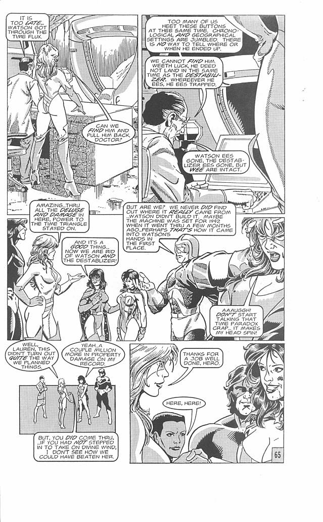 Read online Femforce: Time Storm comic -  Issue # Full - 69