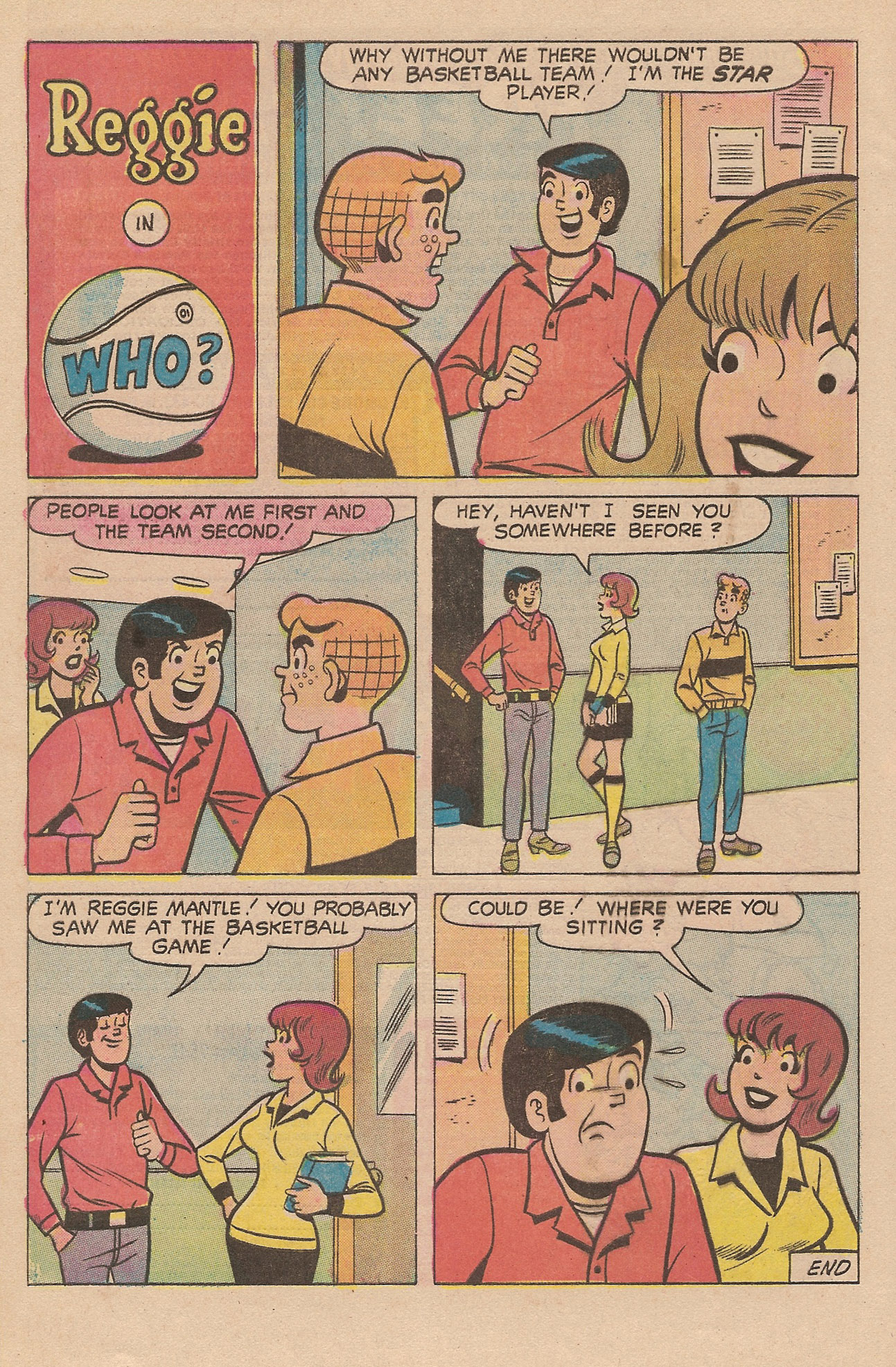 Read online Reggie's Wise Guy Jokes comic -  Issue #28 - 20