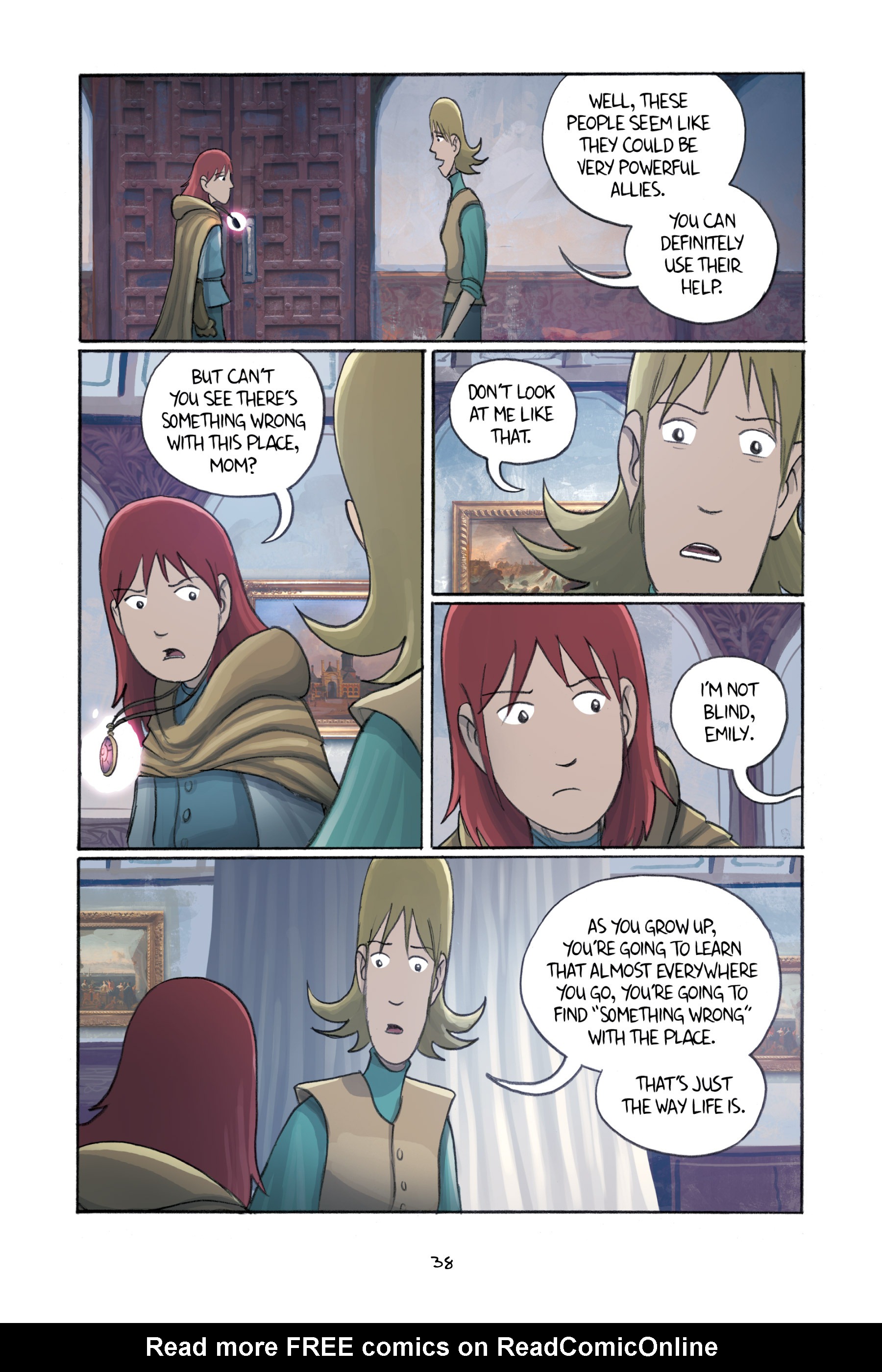 Read online Amulet comic -  Issue # TPB 4 (Part 1) - 40