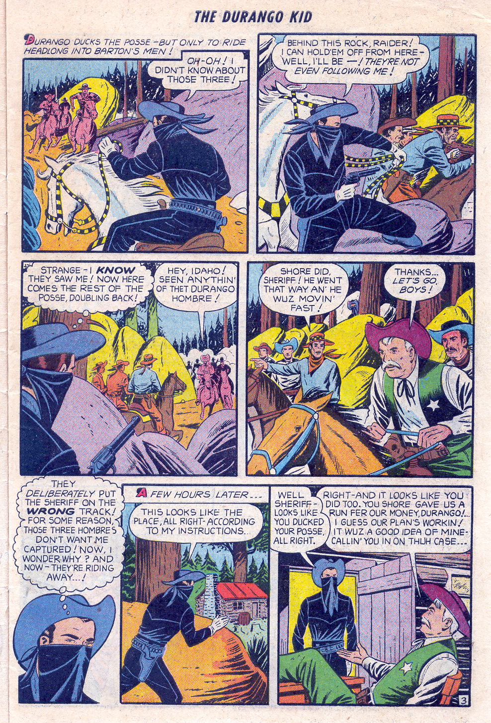 Read online Charles Starrett as The Durango Kid comic -  Issue #25 - 5