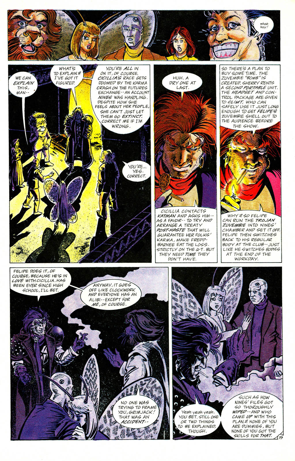 Read online Grimjack comic -  Issue #72 - 19