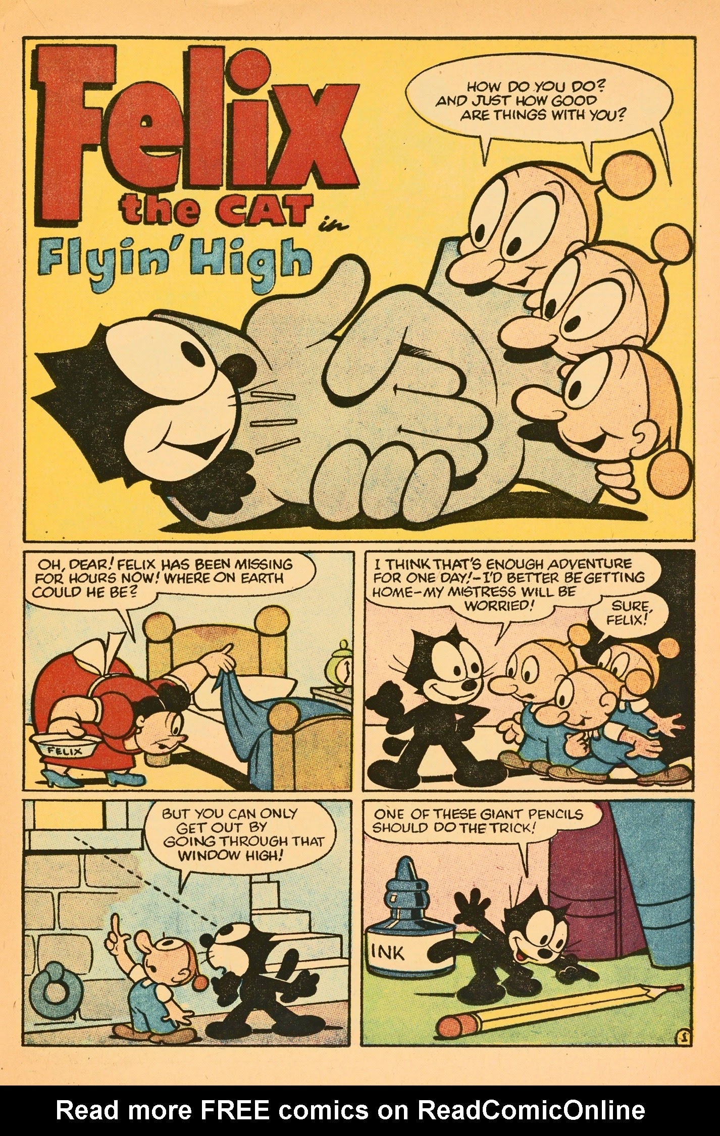 Read online Felix the Cat (1955) comic -  Issue #110 - 21