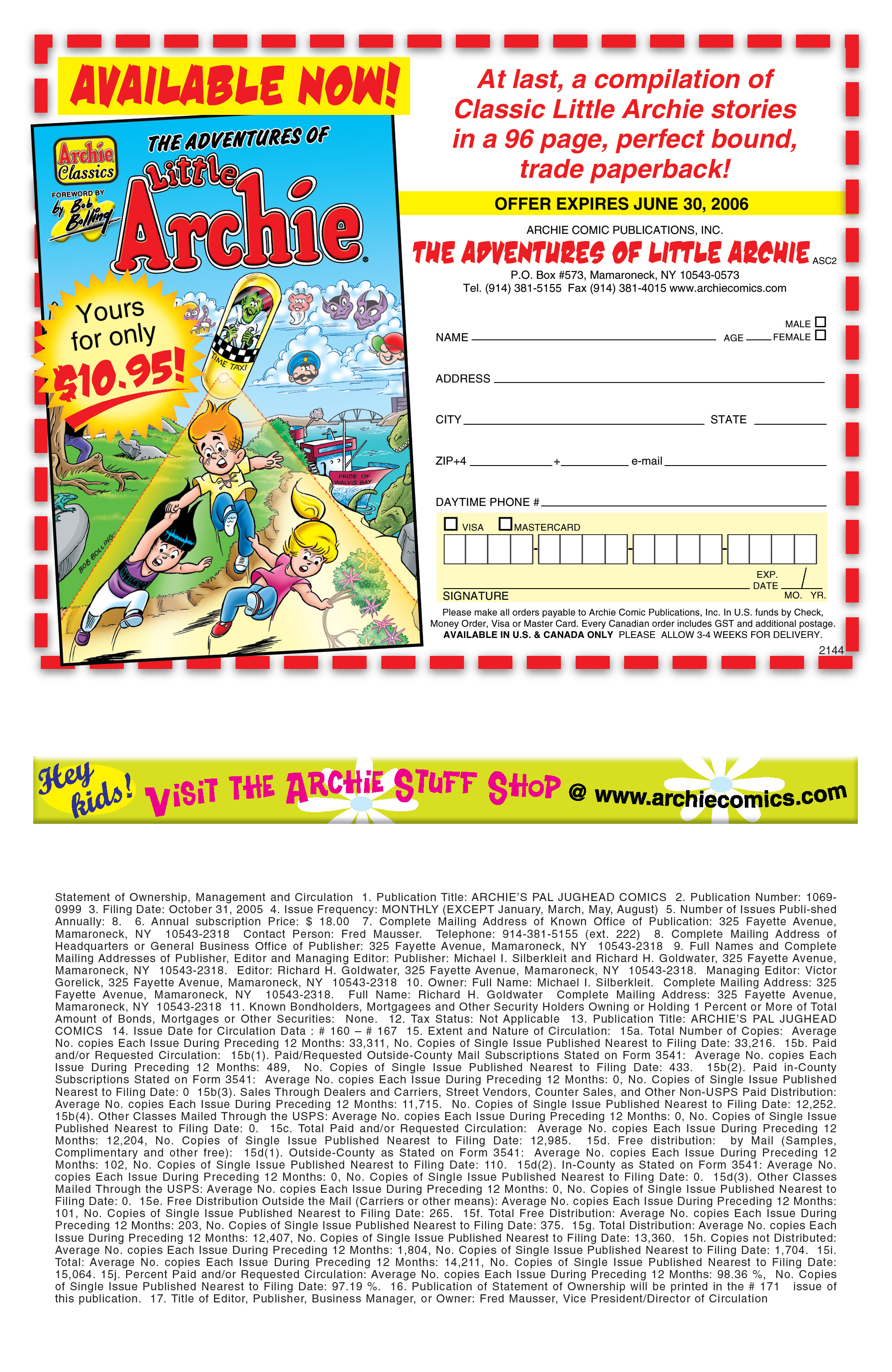 Read online Archie's Pal Jughead Comics comic -  Issue #171 - 14