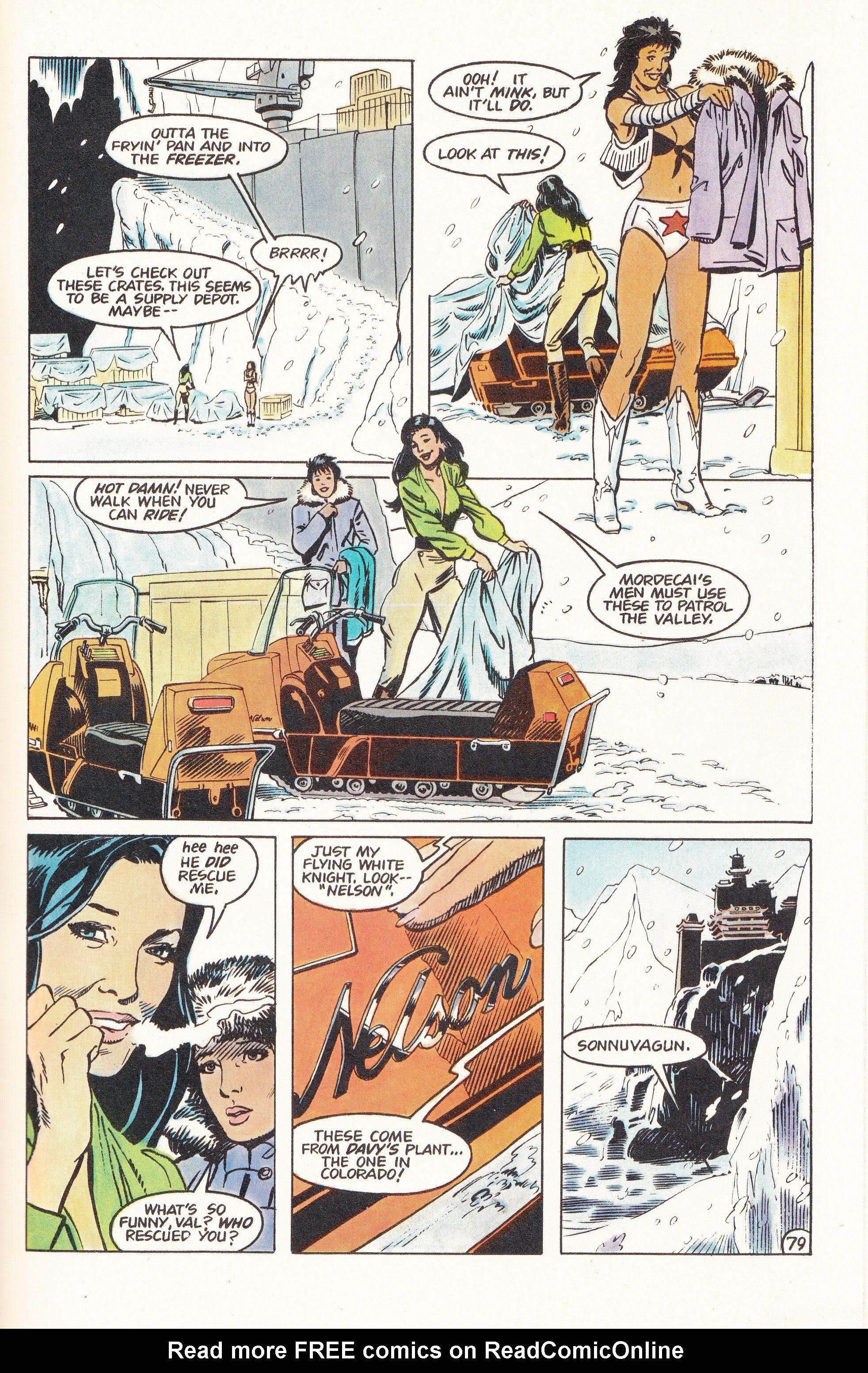 Read online Valkyrie! (1988) comic -  Issue #3 - 27