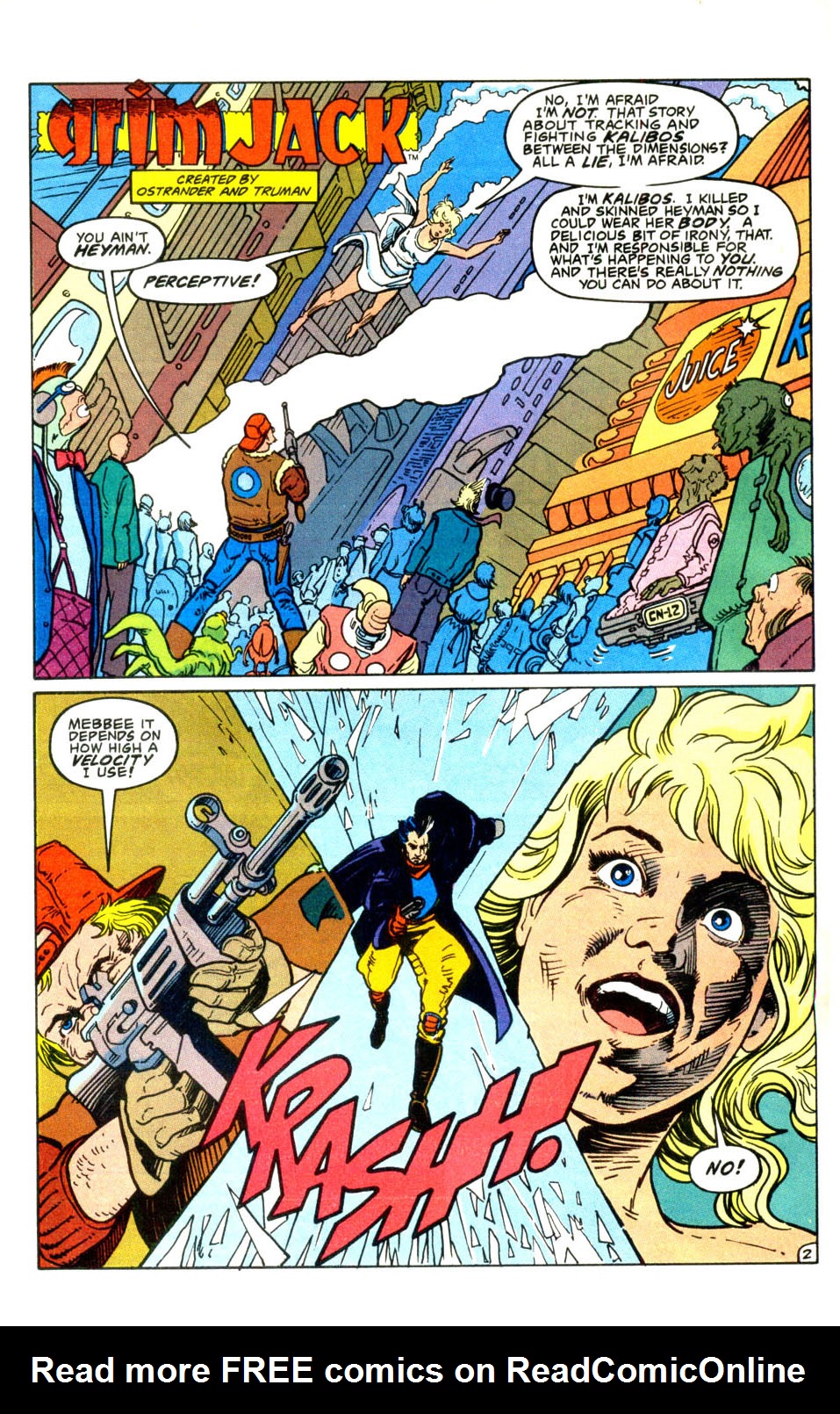 Read online Grimjack comic -  Issue #27 - 4