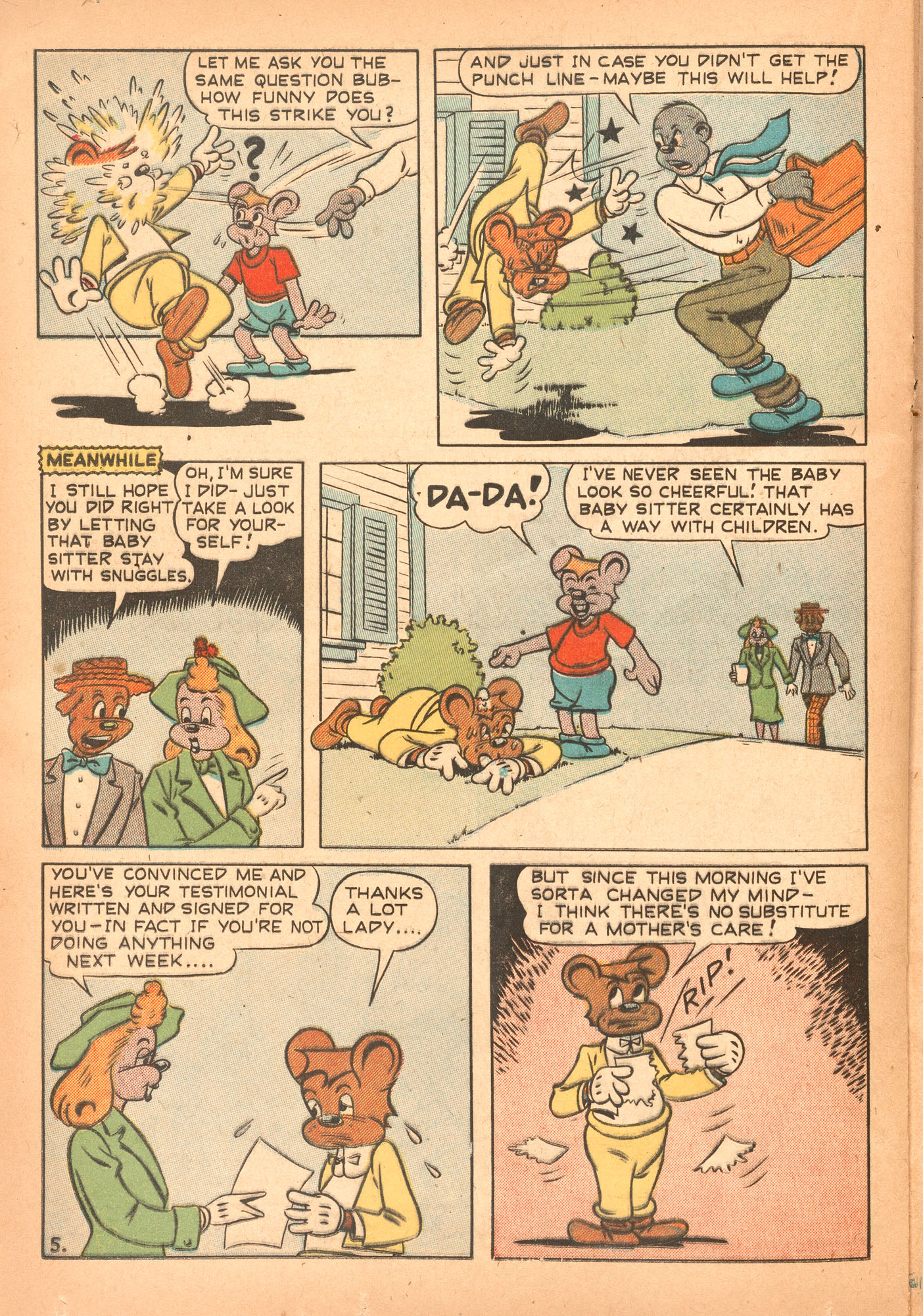 Read online Super Duck Comics comic -  Issue #29 - 30