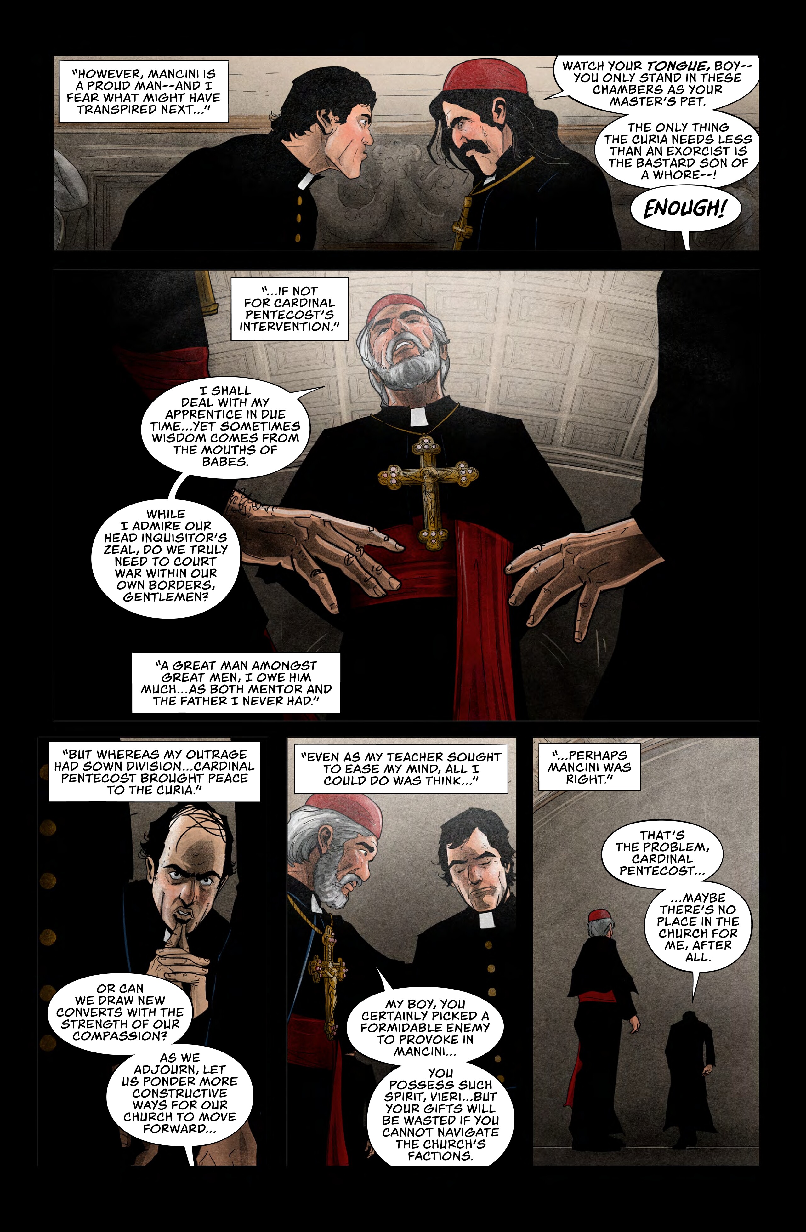 Read online The Devil That Wears My Face comic -  Issue #1 - 9