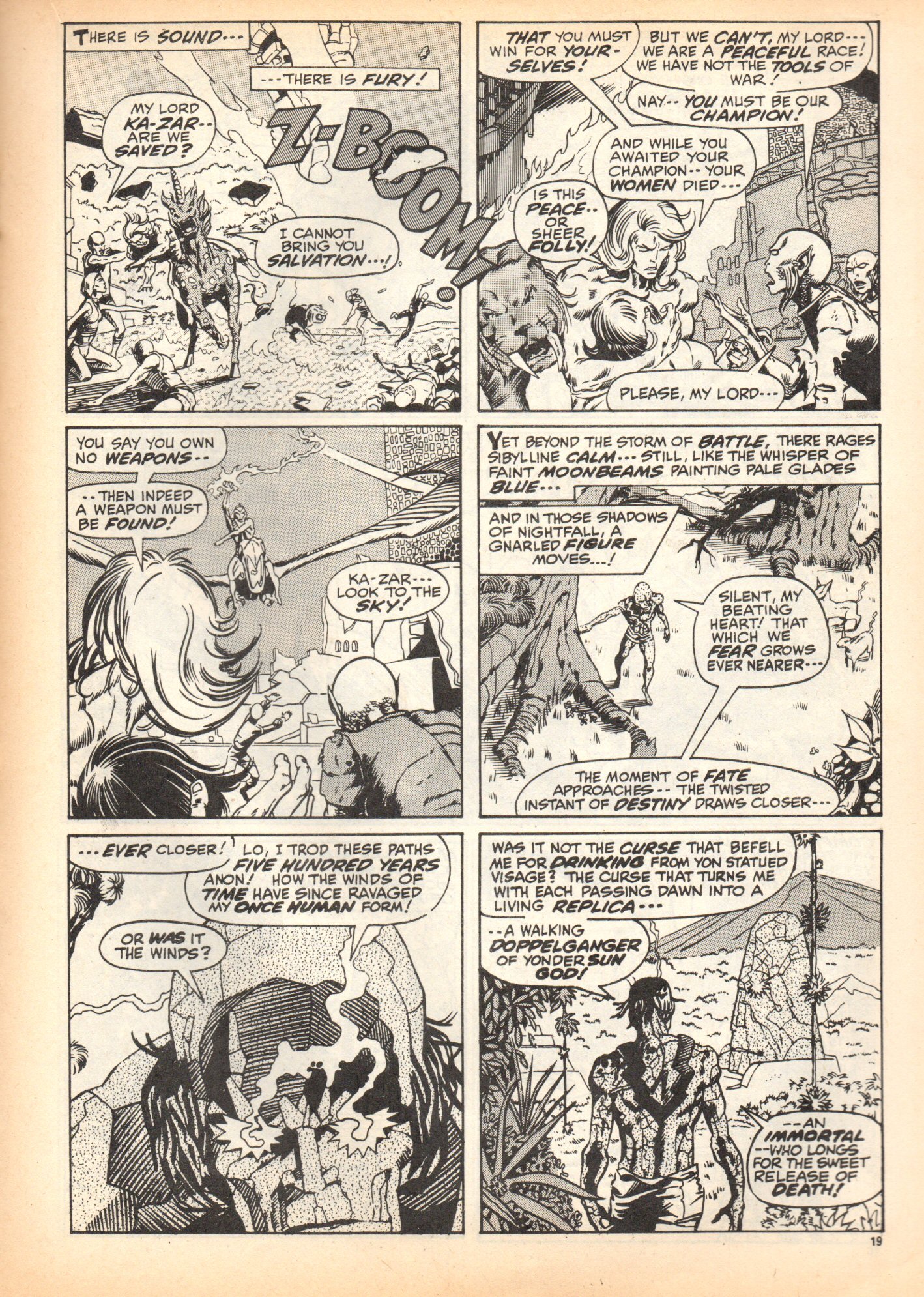 Read online Planet of the Apes (1974) comic -  Issue #5 - 19