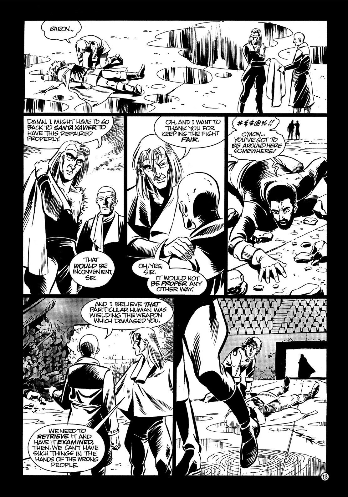 Read online Captain Harlock: The Machine People comic -  Issue #4 - 16