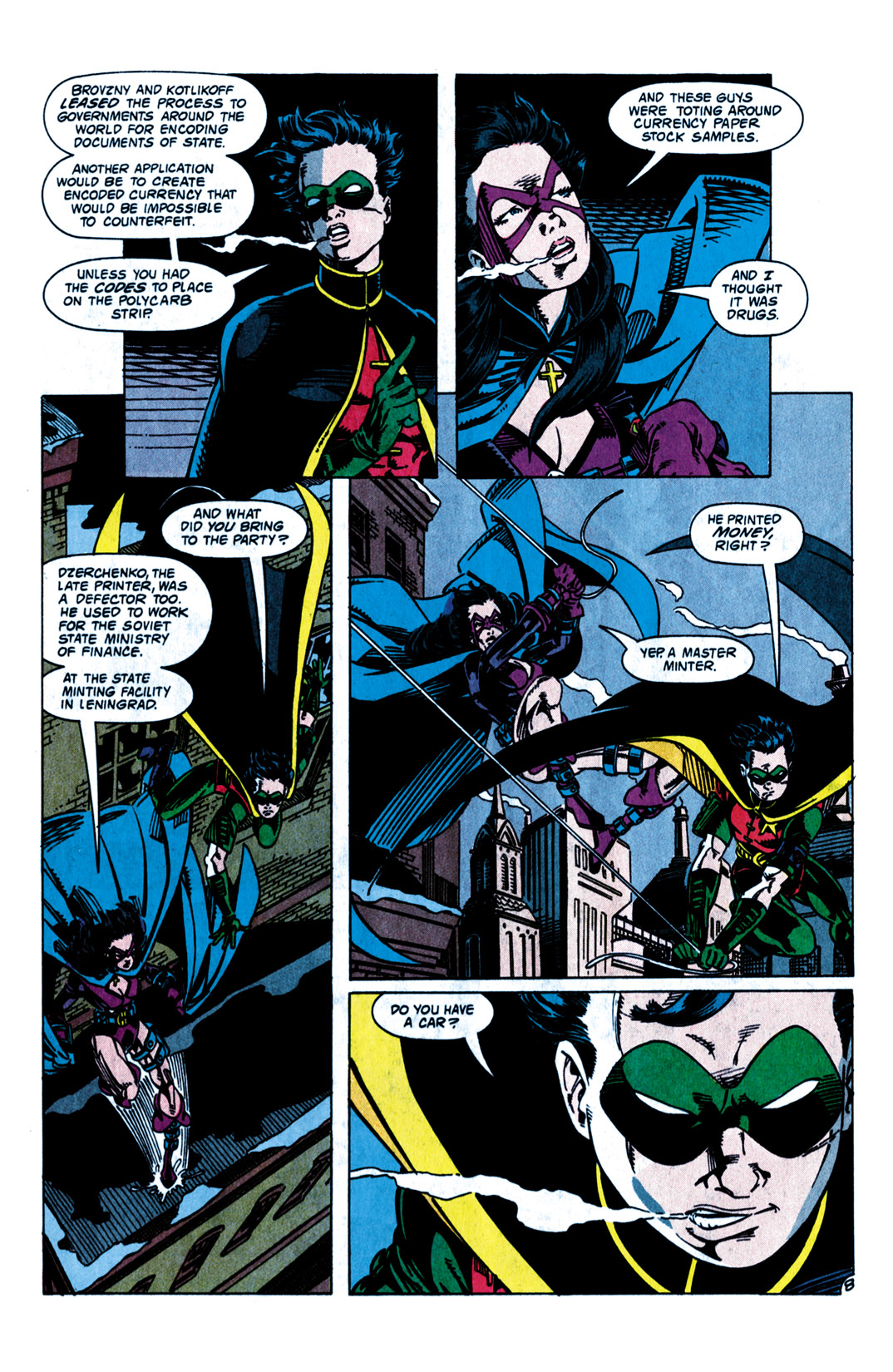 Read online Robin III: Cry of the Huntress comic -  Issue #5 - 9