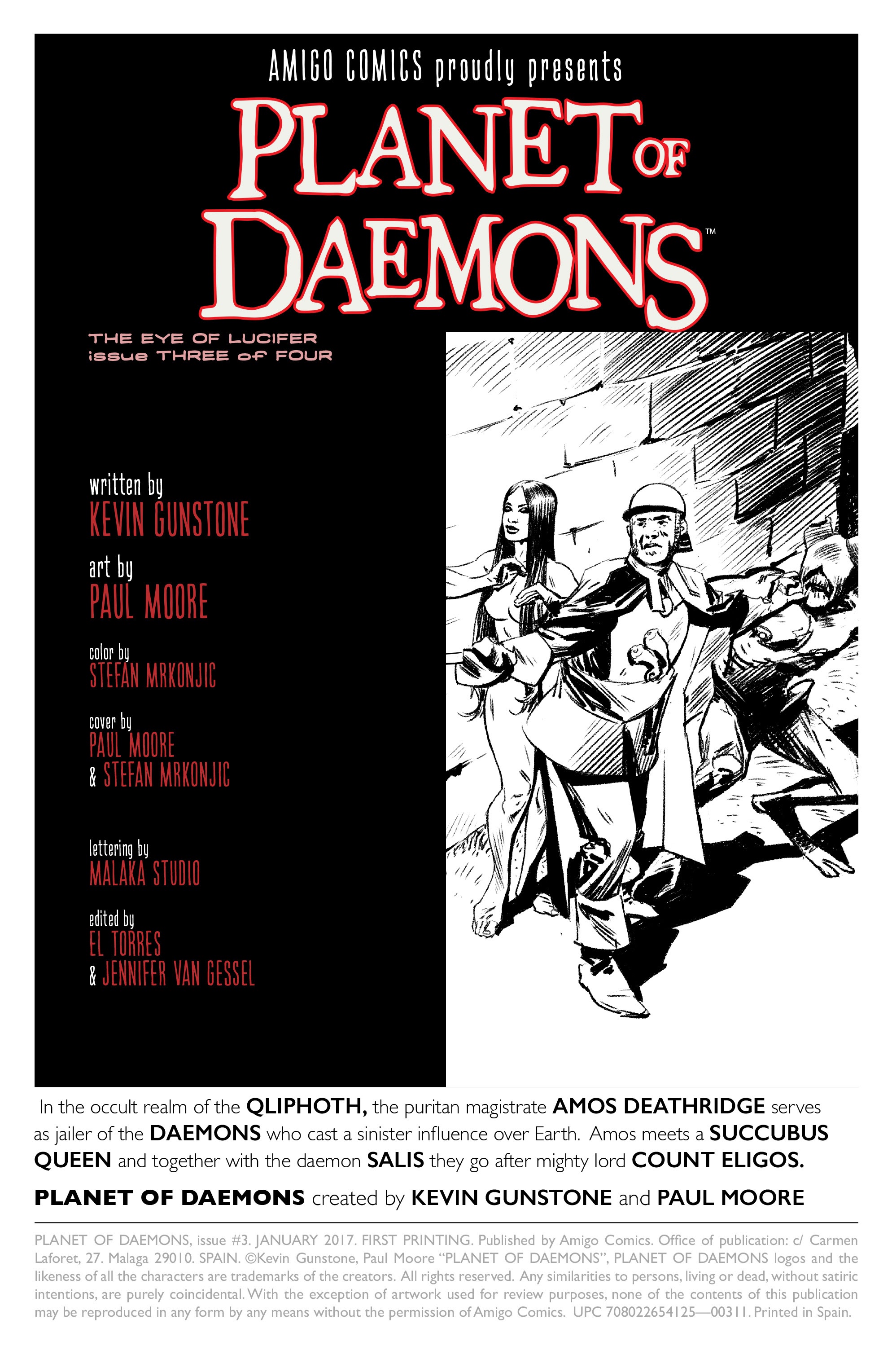 Read online Planet of Daemons comic -  Issue #3 - 2