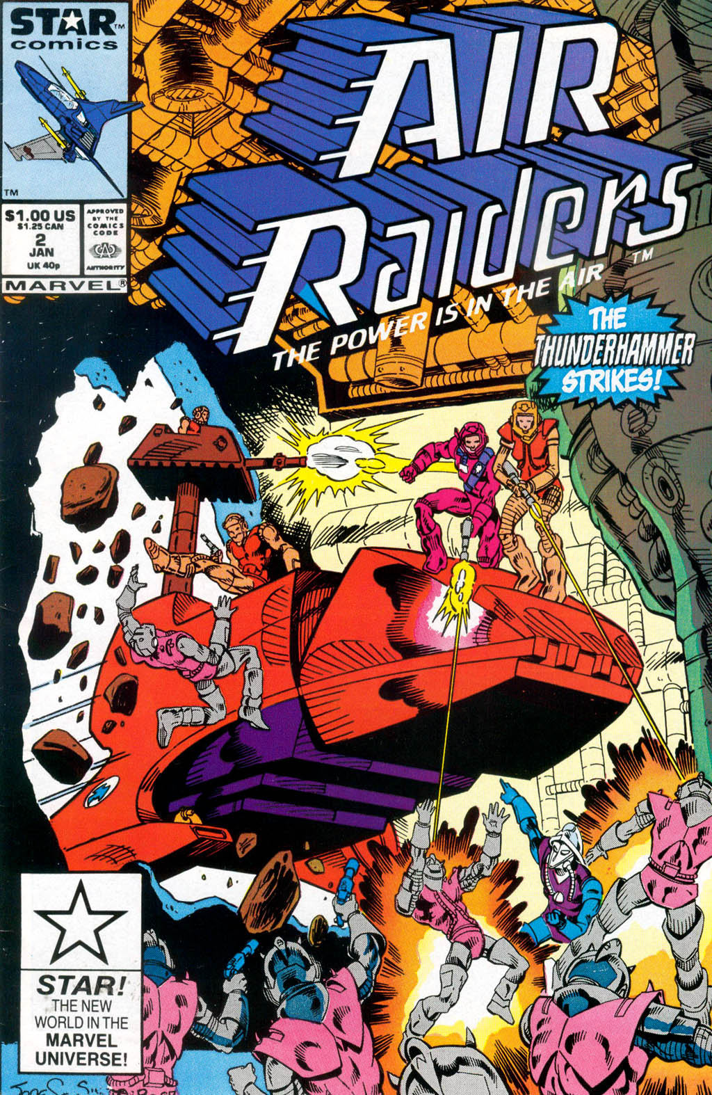 Read online Air Raiders comic -  Issue #2 - 1