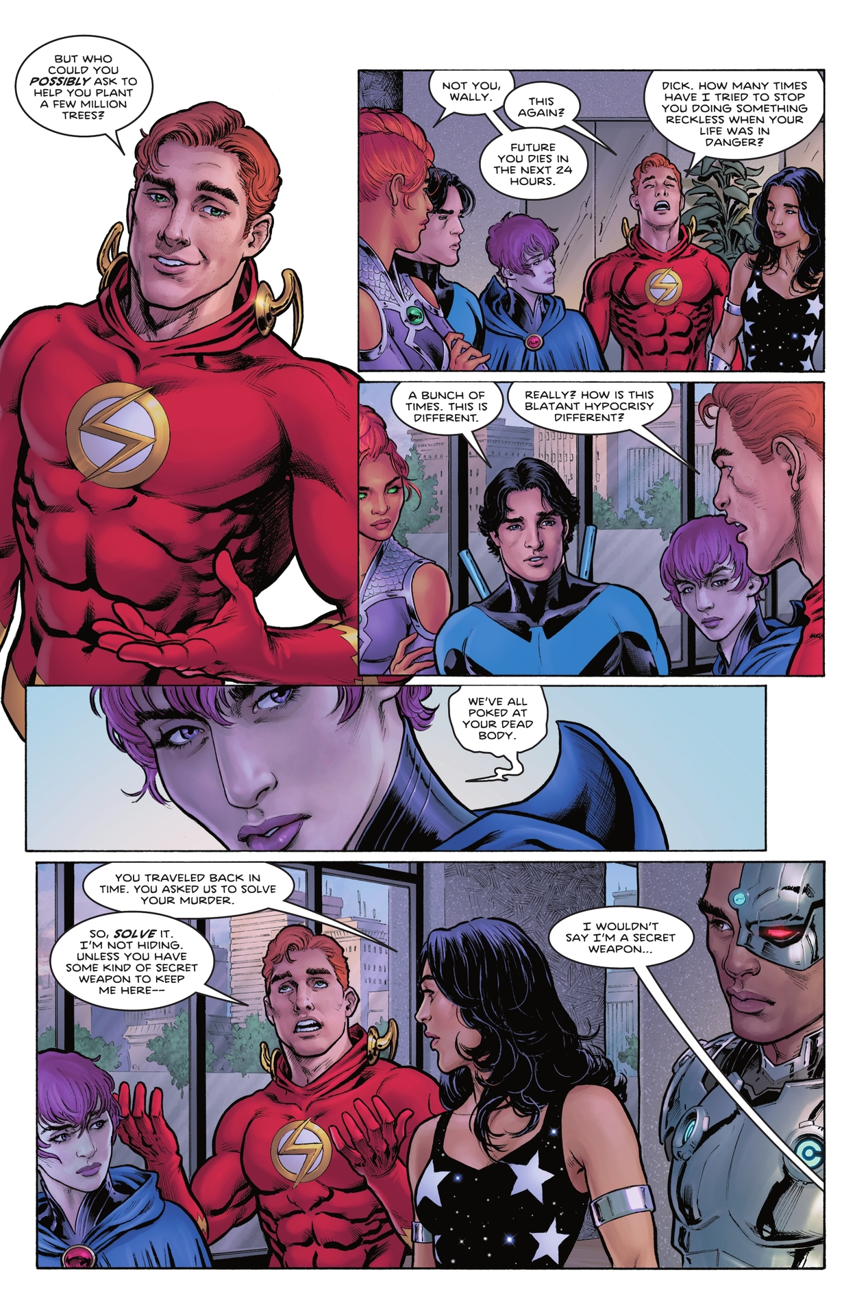 Read online Titans (2023) comic -  Issue #4 - 9
