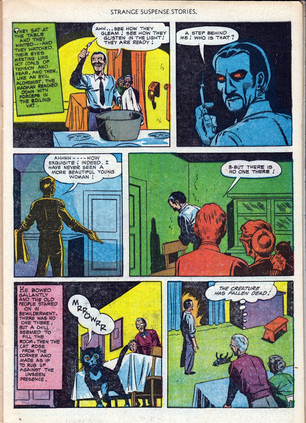 Read online Strange Suspense Stories (1952) comic -  Issue #5 - 9