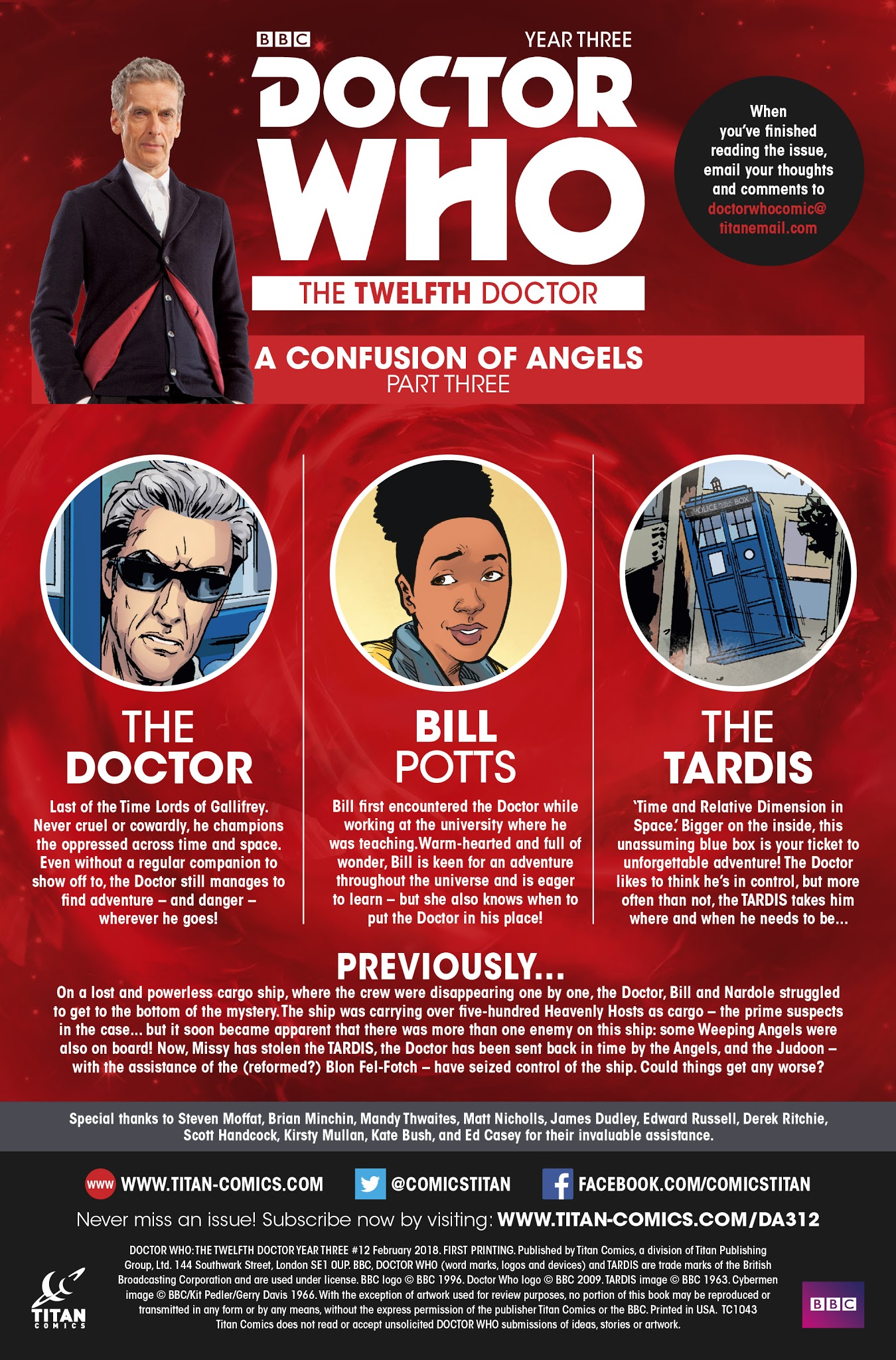 Read online Doctor Who: The Twelfth Doctor Year Three comic -  Issue #12 - 3