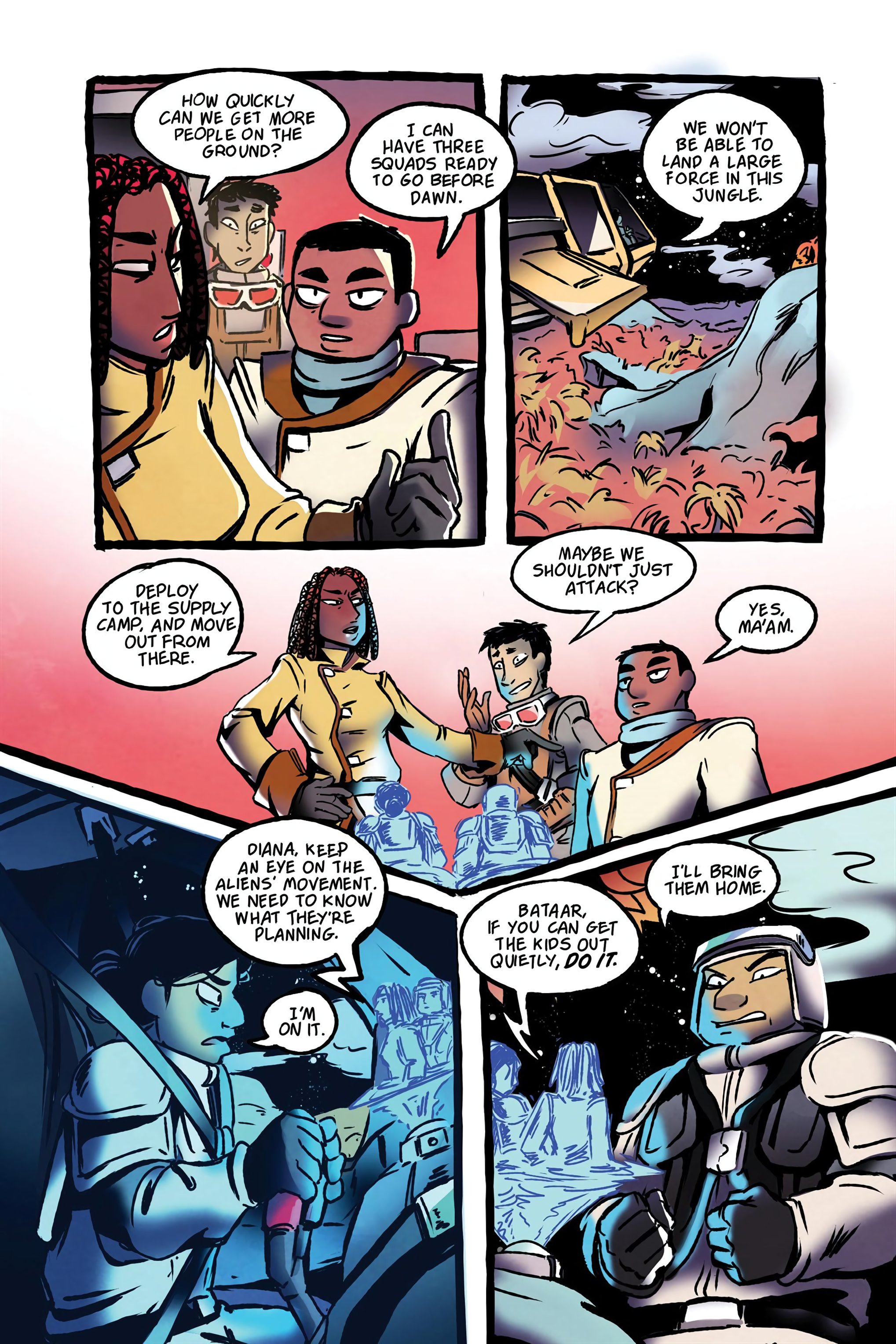 Read online Cosmic Cadets: Contact! comic -  Issue # TPB (Part 1) - 77