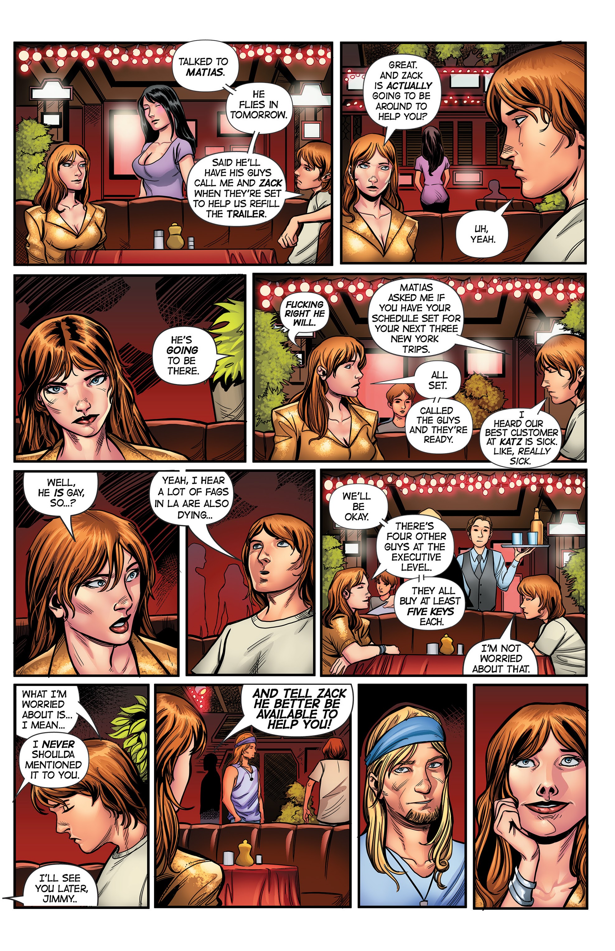 Read online Hot Valley Days and Cocaine Nights comic -  Issue #1 - 10