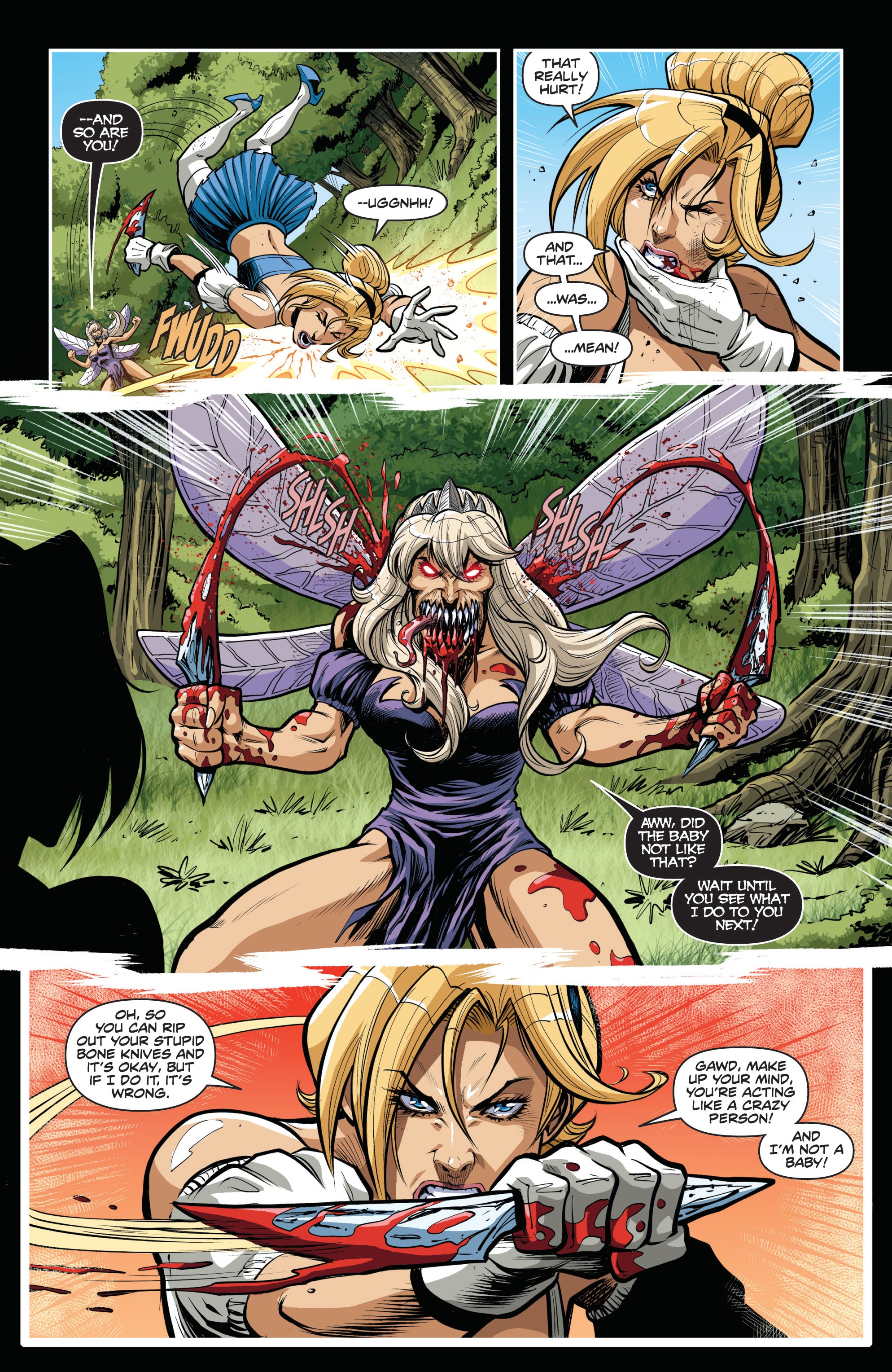 Read online Grimm Spotlight: Cinderella vs The Tooth Fairy comic -  Issue # Full - 28