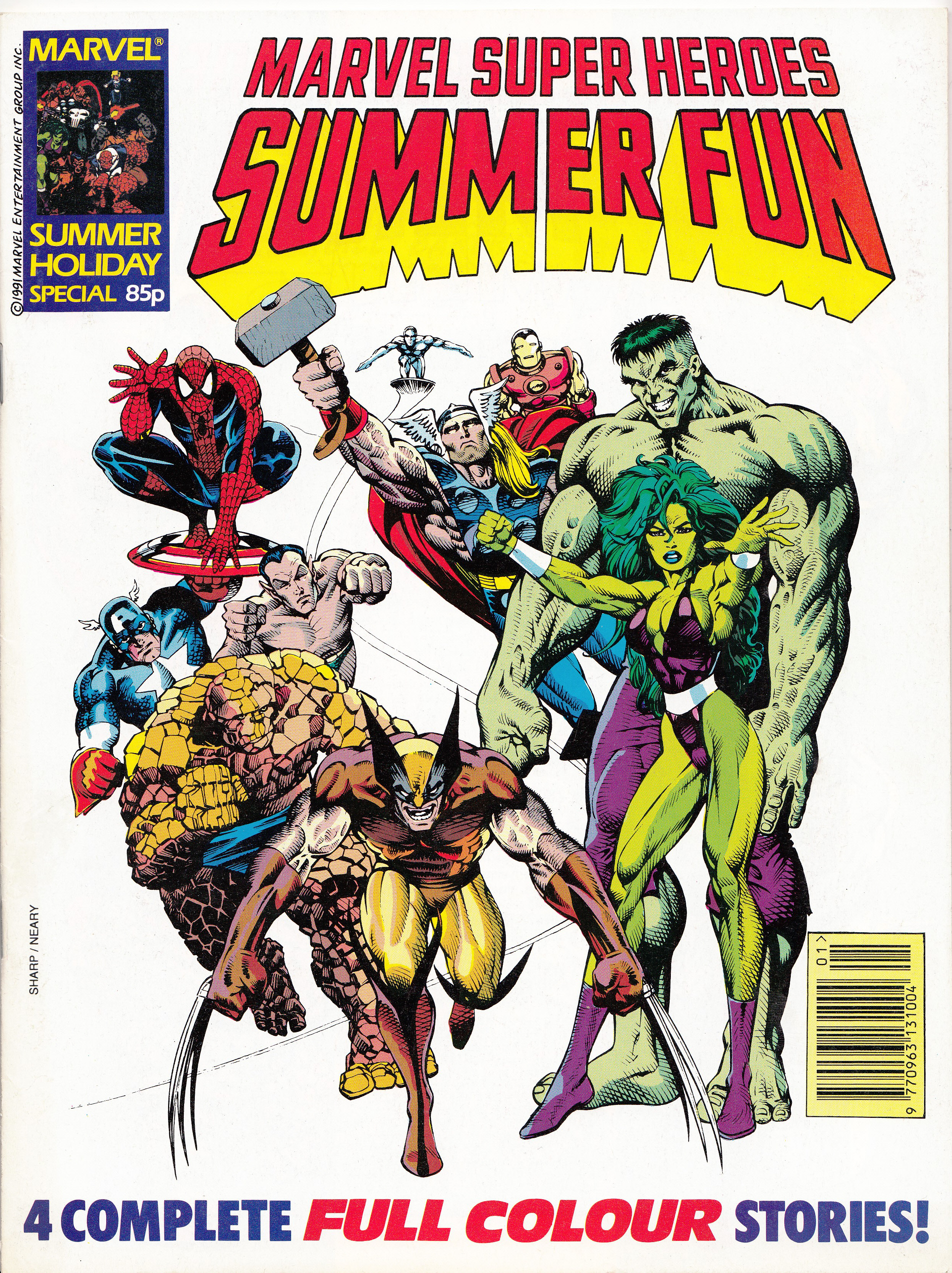 Read online Marvel Super Heroes Summer Fun comic -  Issue # Full - 1