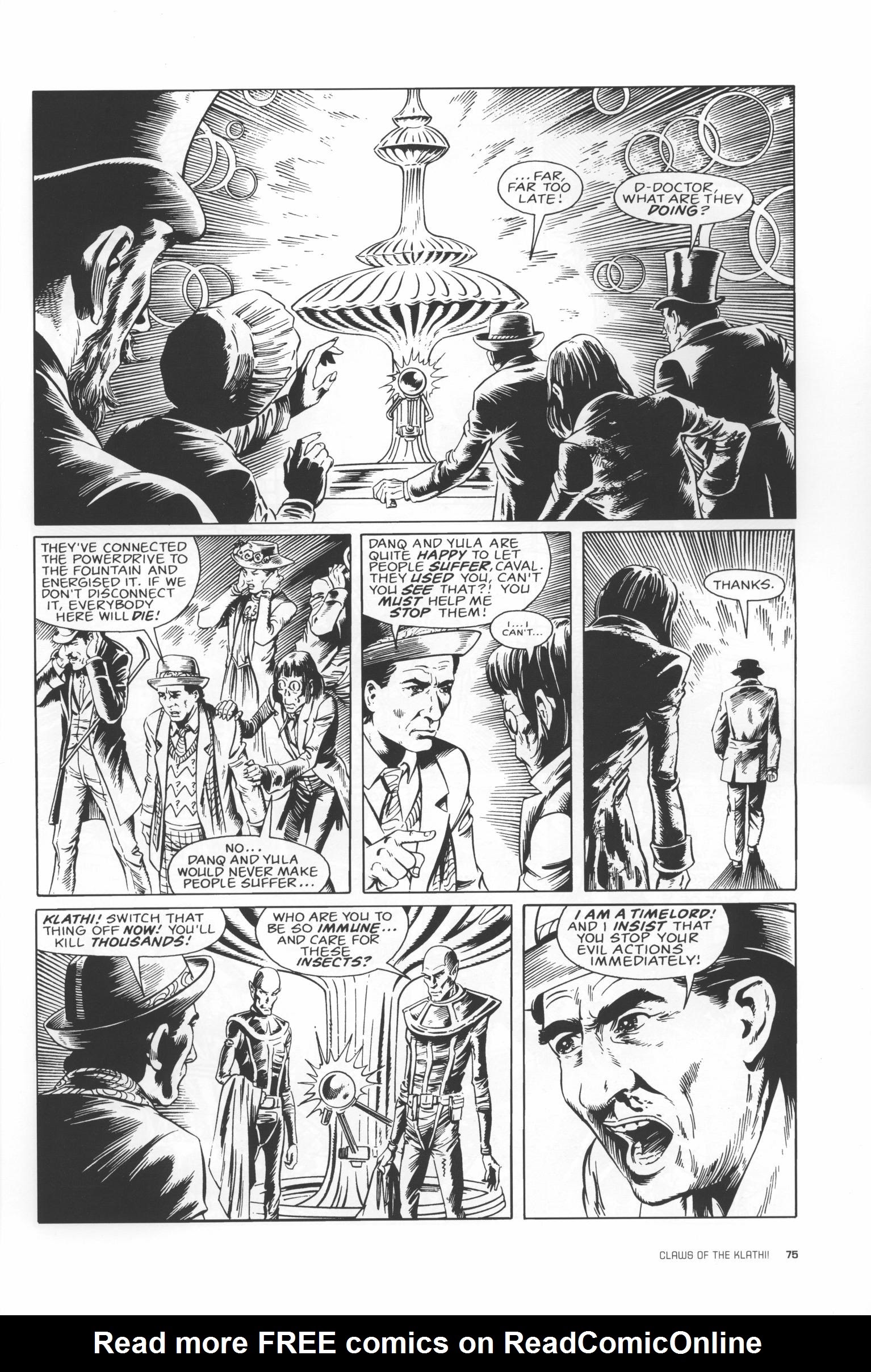 Read online Doctor Who Graphic Novel comic -  Issue # TPB 11 (Part 1) - 74