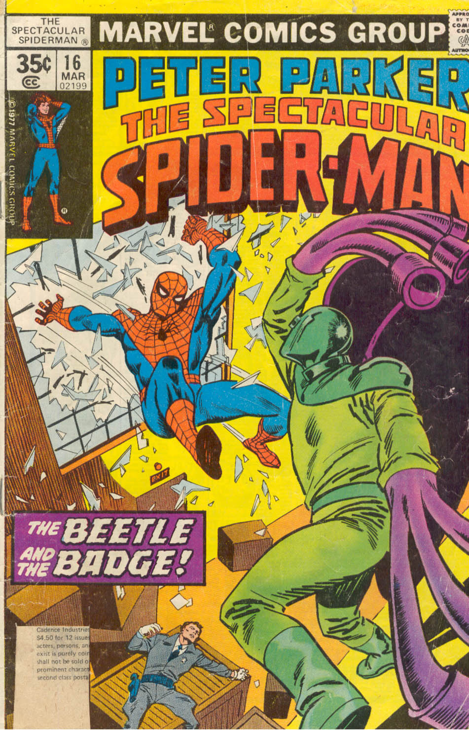 Read online The Spectacular Spider-Man (1976) comic -  Issue #16 - 1