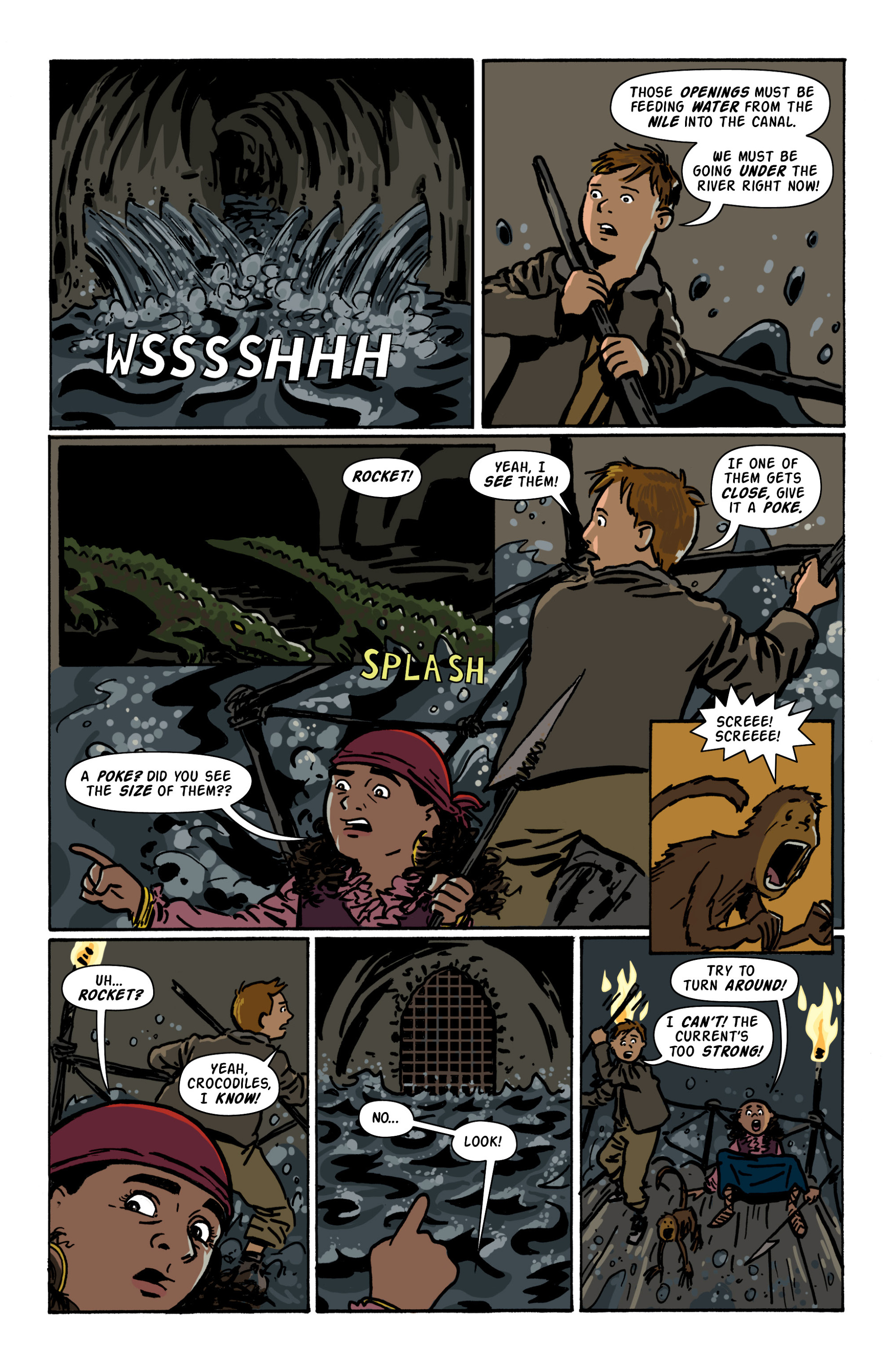 Read online Rocket Robinson and the Pharaoh's Fortune comic -  Issue # TPB (Part 2) - 88