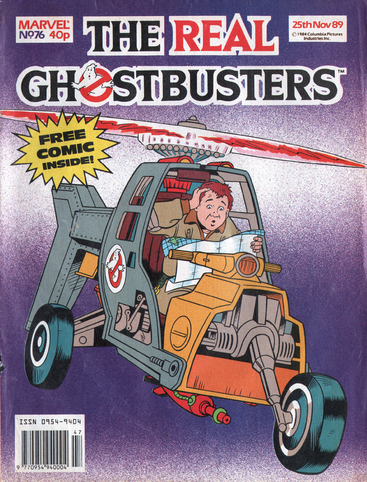 Read online The Real Ghostbusters comic -  Issue #76 - 1
