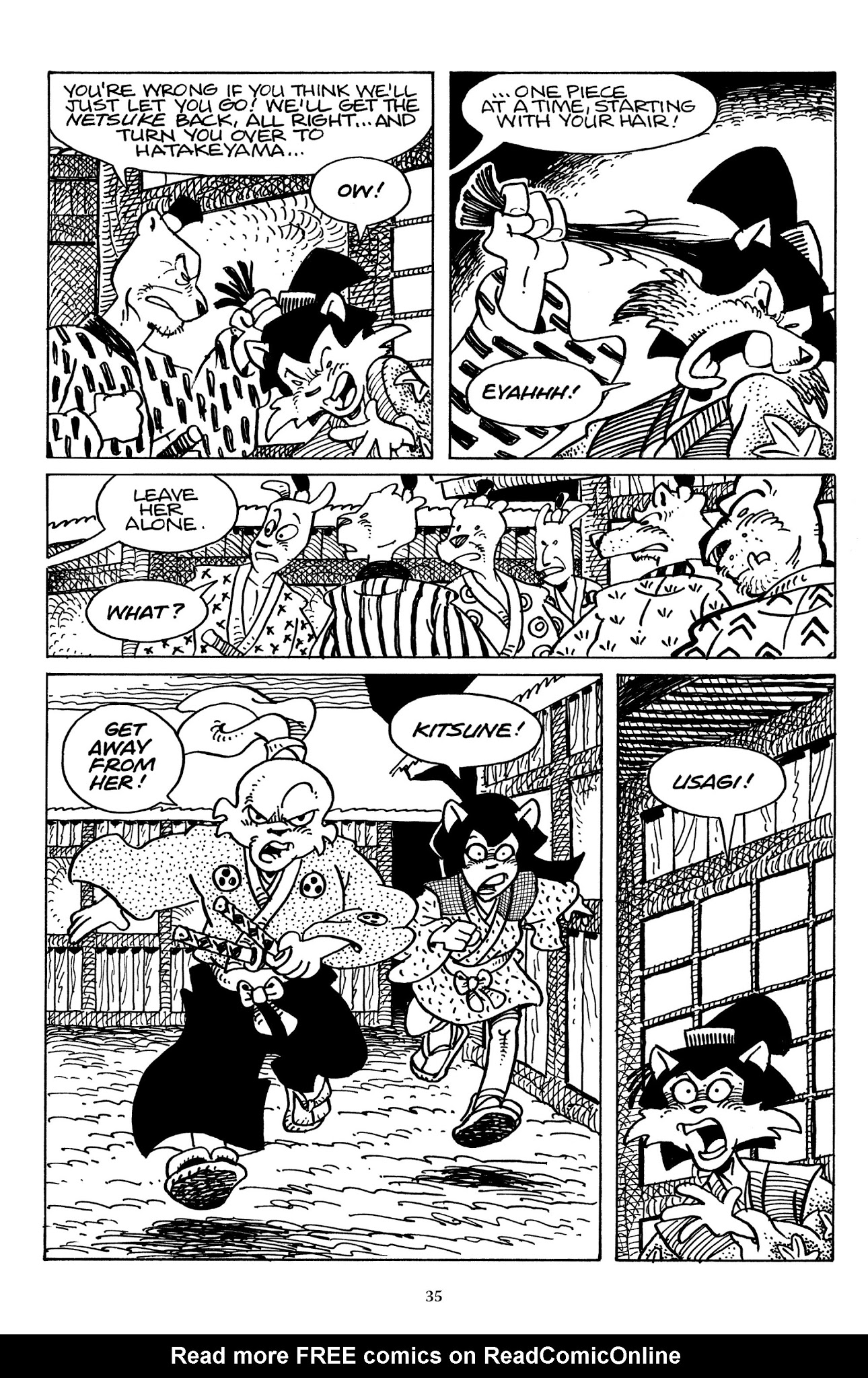 Read online The Usagi Yojimbo Saga comic -  Issue # TPB 7 - 34