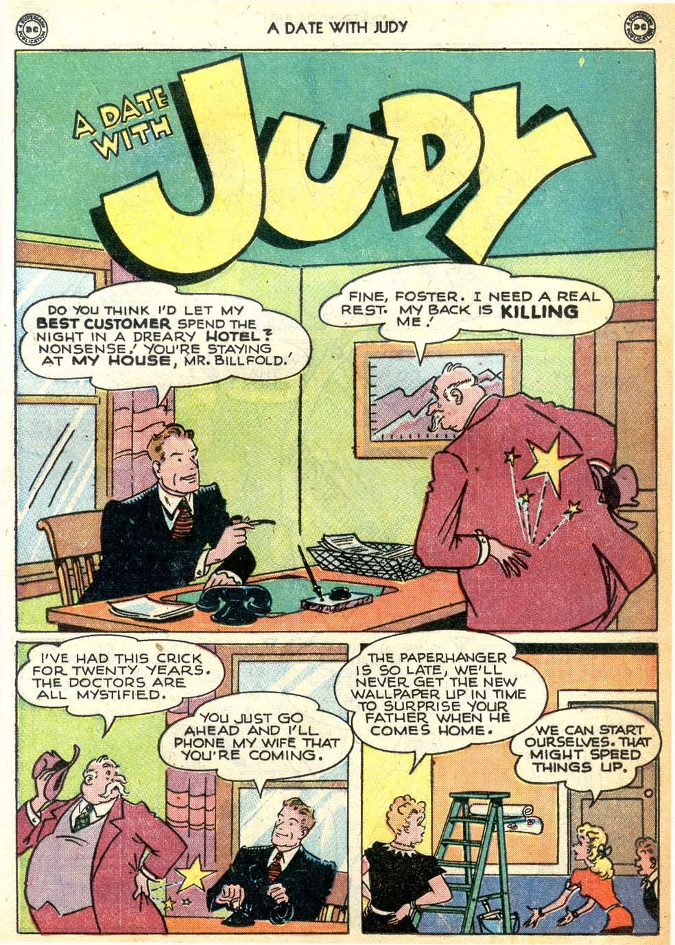 Read online A Date with Judy comic -  Issue #3 - 25