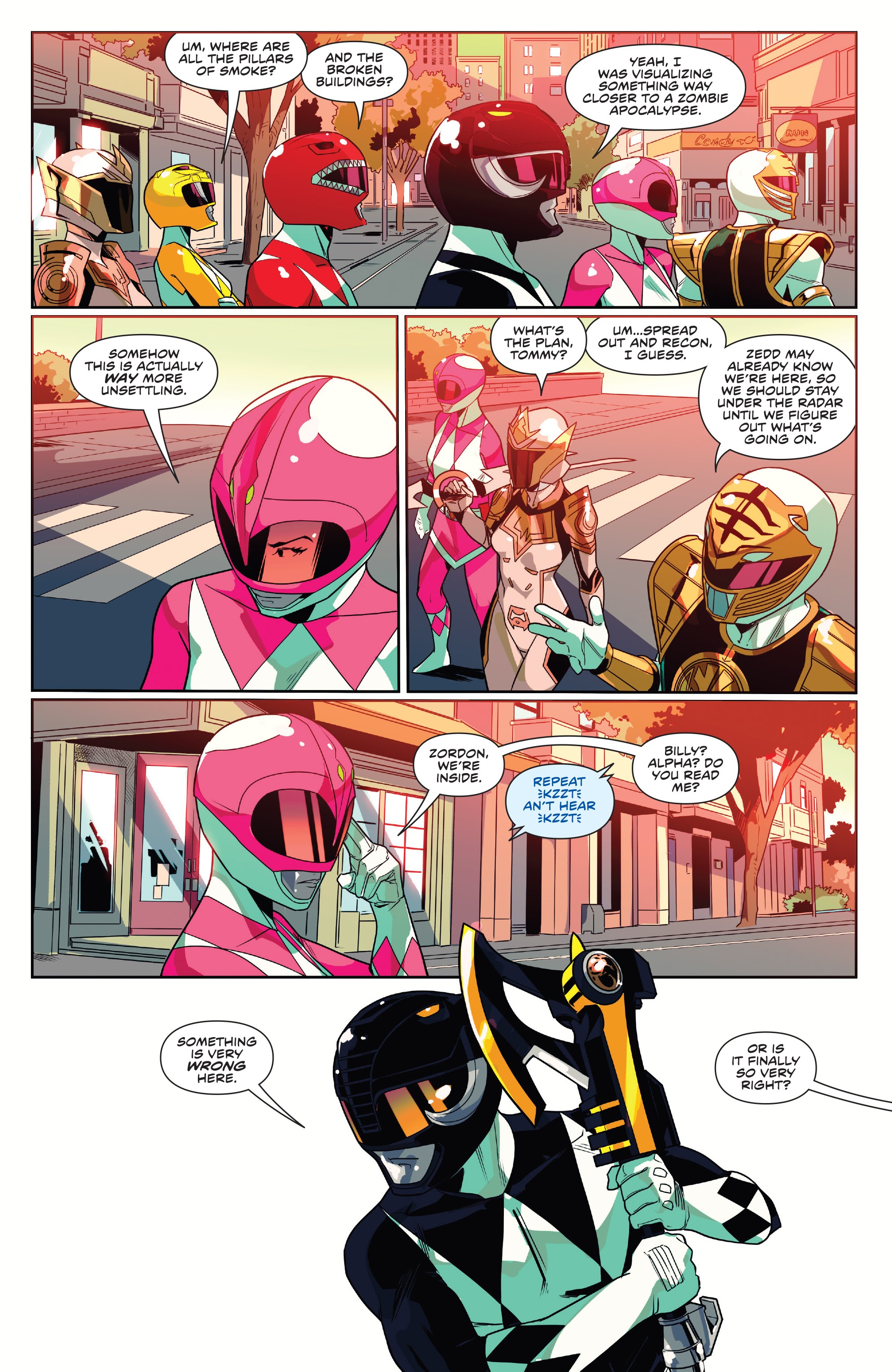 Read online Mighty Morphin comic -  Issue #6 - 23