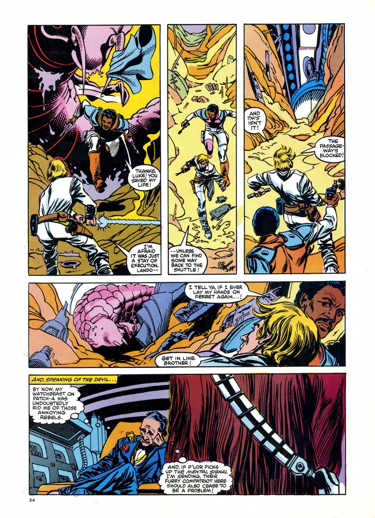 Read online Return of the Jedi comic -  Issue #106 - 24