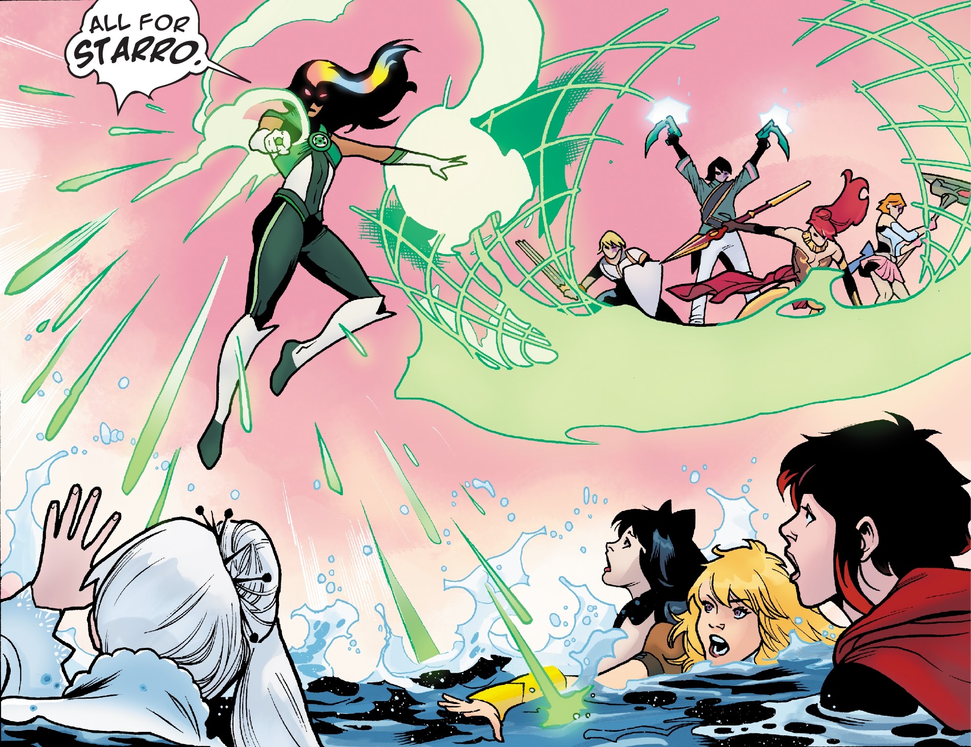 Read online RWBY/Justice League comic -  Issue #12 - 10