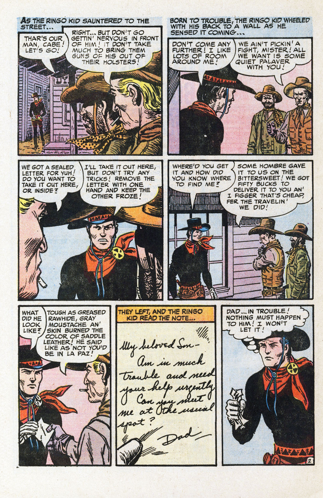 Read online Ringo Kid (1970) comic -  Issue #7 - 28