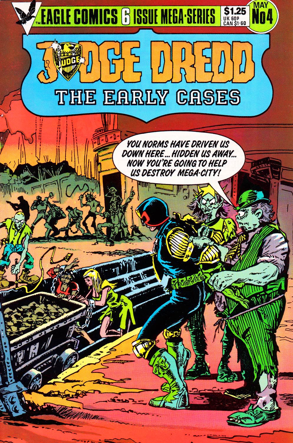 Read online Judge Dredd: The Early Cases comic -  Issue #4 - 1